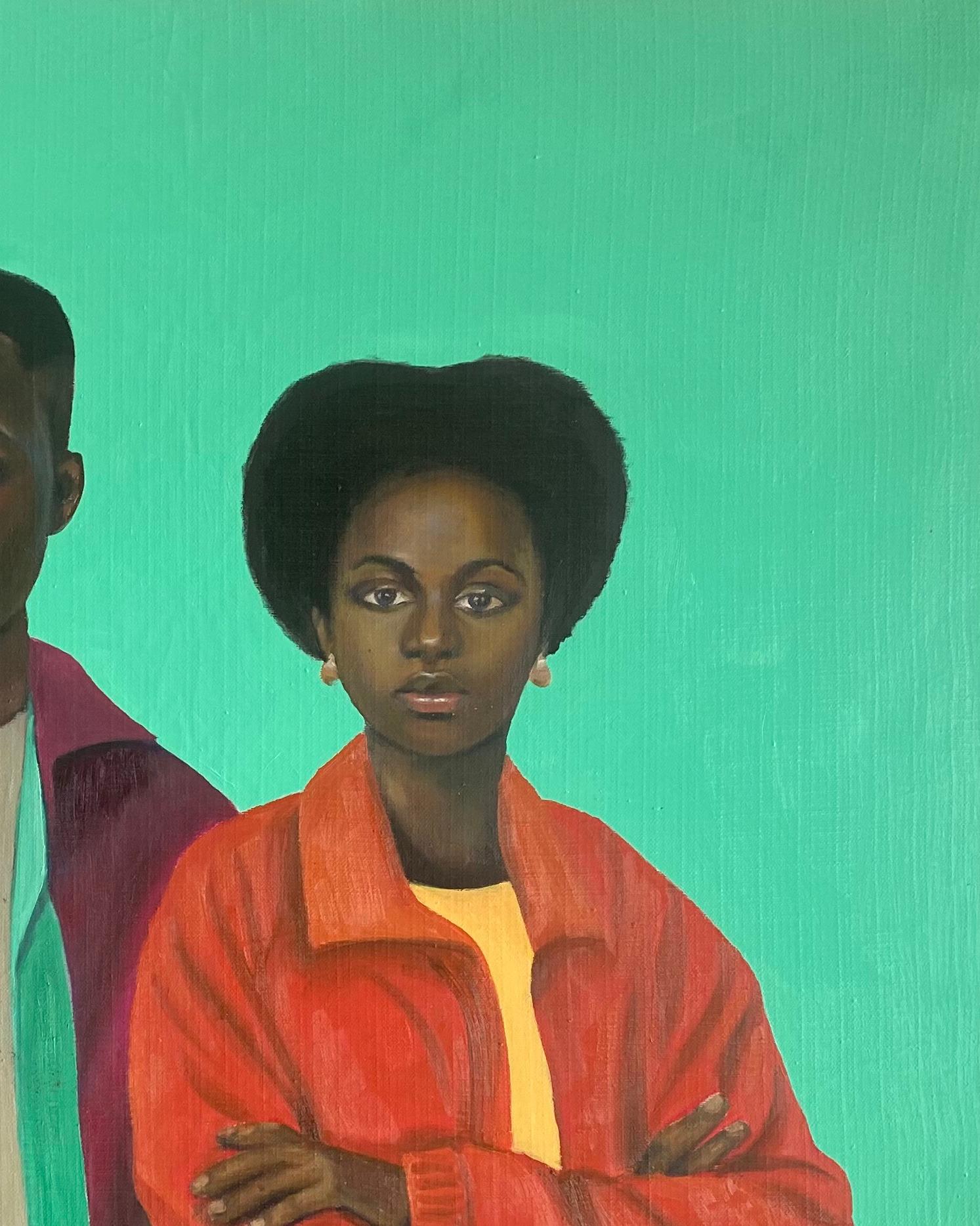 Die Reise der Liebe (Zeitgenössisch), Painting, von Busari Adewale