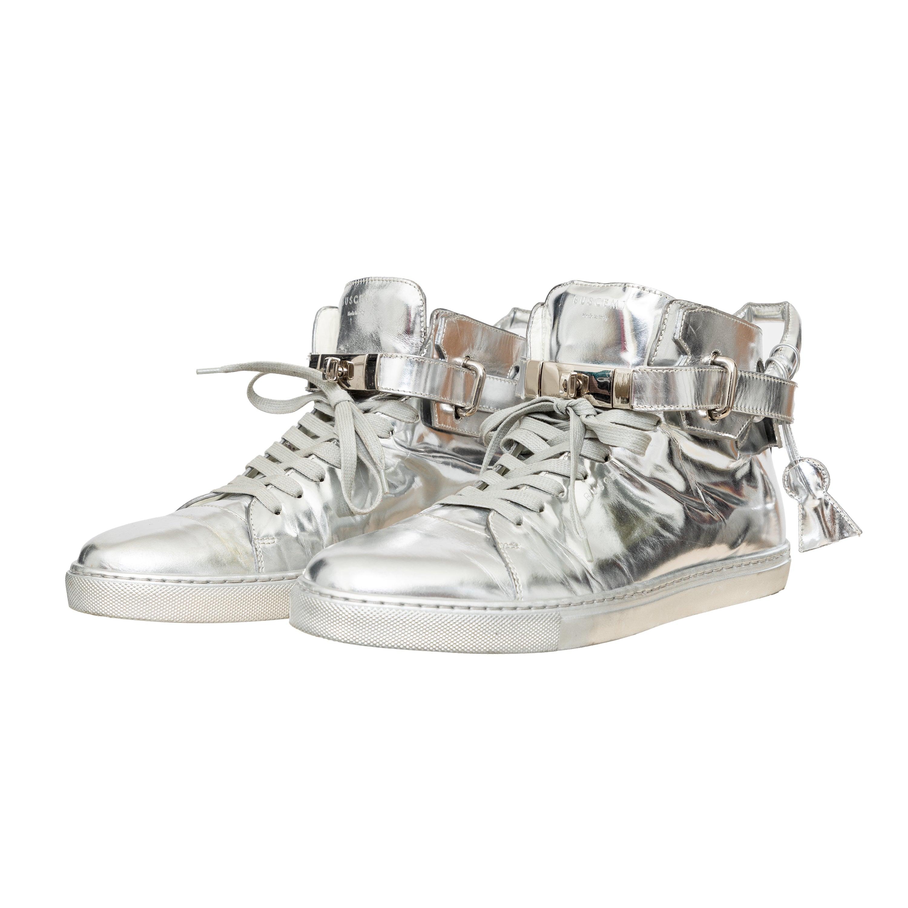Buscemi High Top Turnschuhe - '10er Jahre (Grau) im Angebot