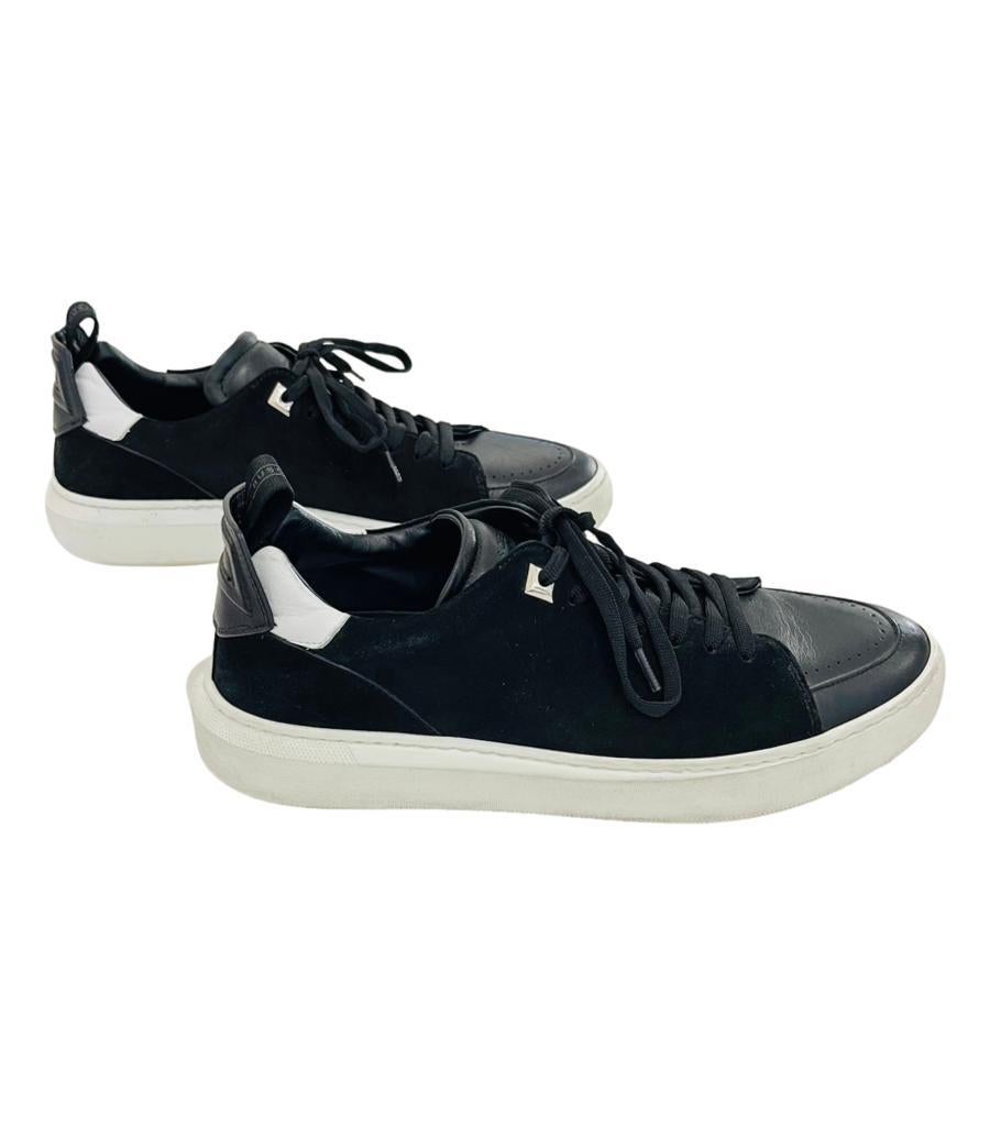 Buscemi Zapatillas de piel y ante Negro en venta