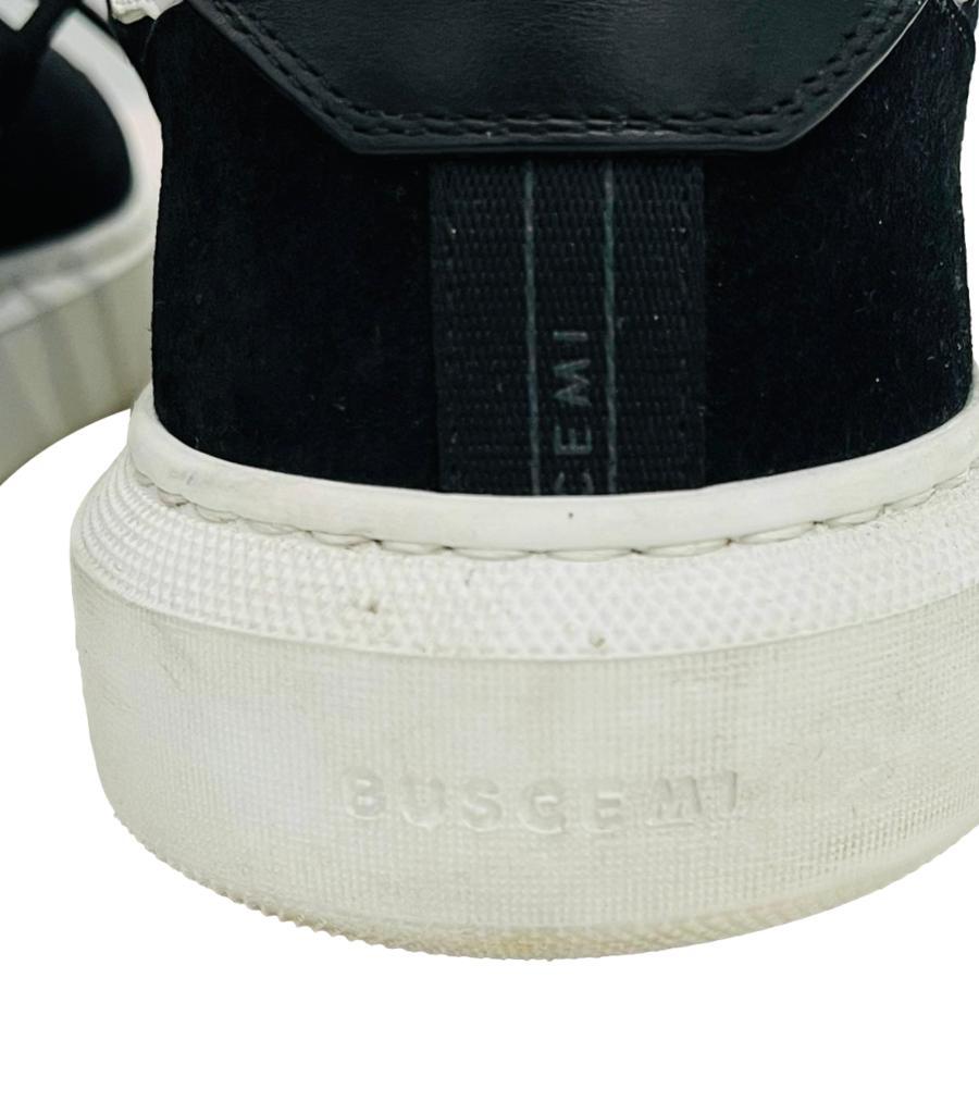 Buscemi Leather & Suede Sneakers For Sale 4