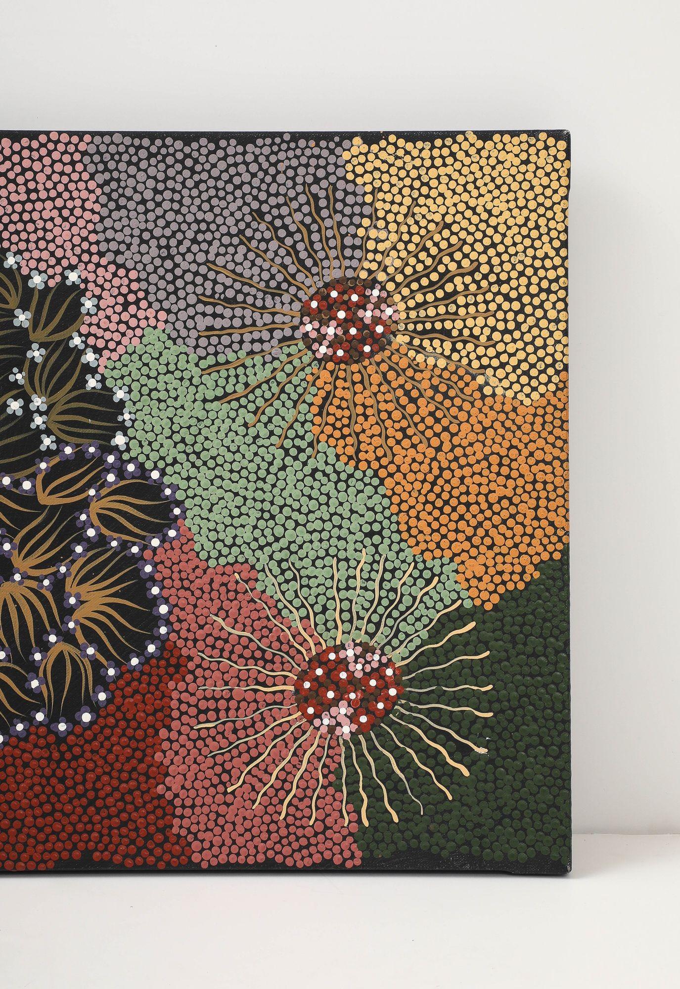 Contemporary Bush Myths by Eunice Painting on Canvas. For Sale