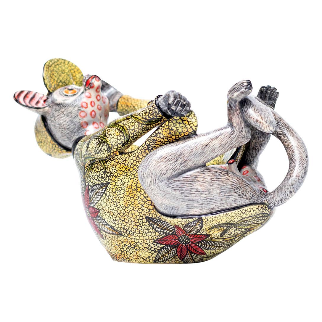 Bushbaby Peanut Bowl , hand made in South Africa 3