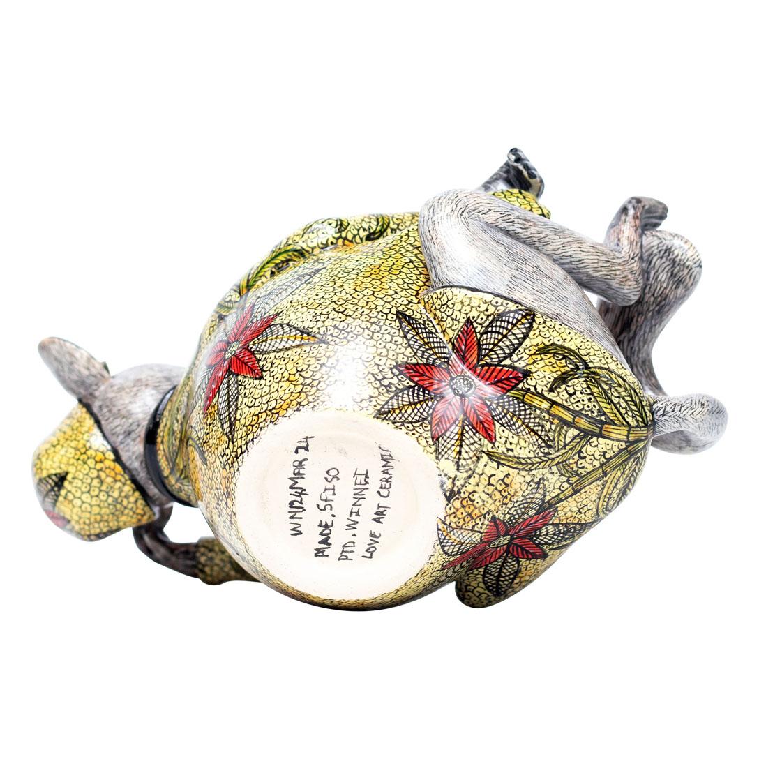 South African Bushbaby Peanut Bowl , hand made in South Africa