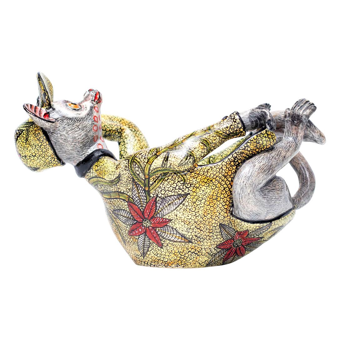 Ceramic Bushbaby Peanut Bowl , hand made in South Africa