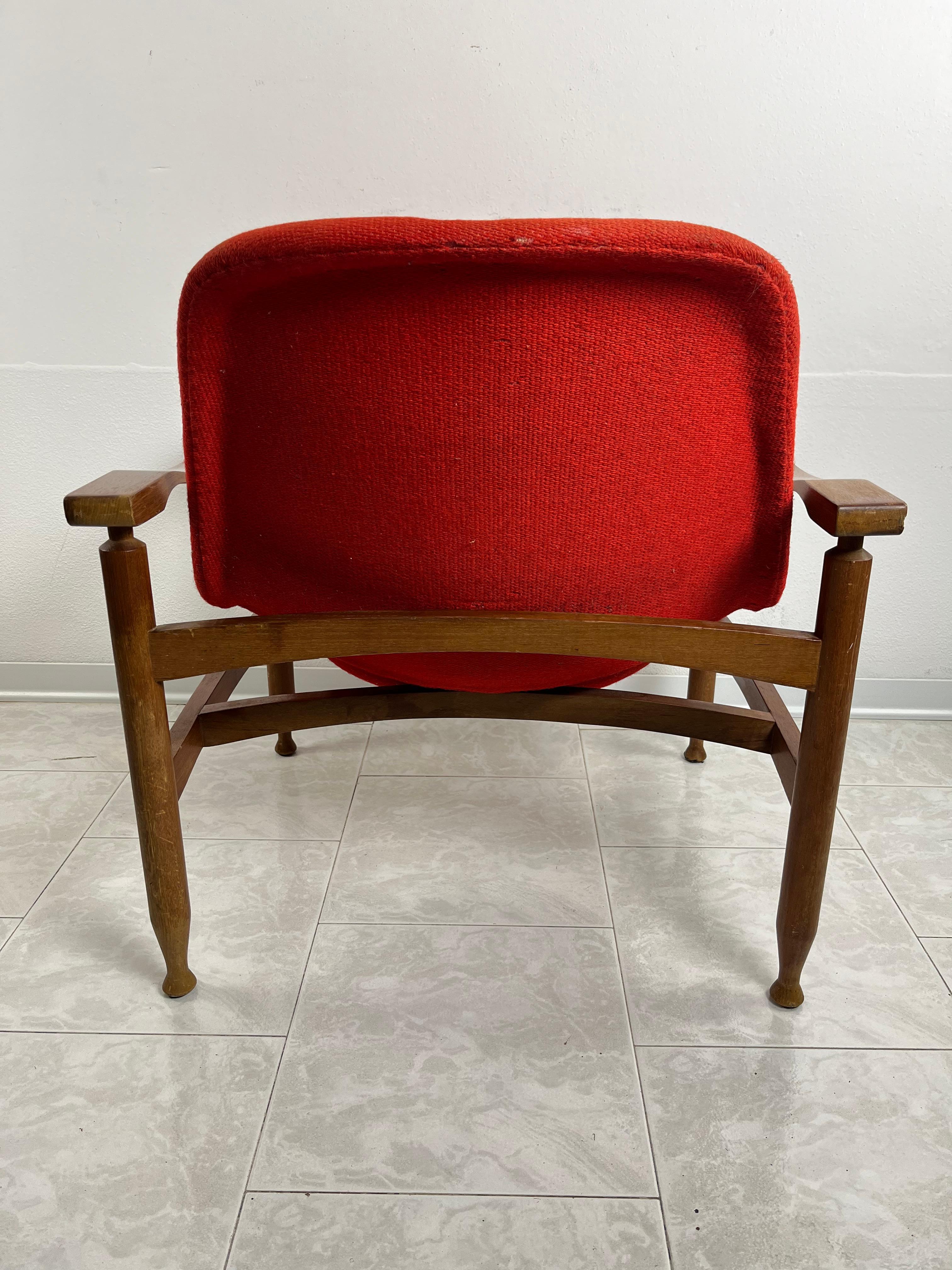 Busnelli Sessel Mitte des Jahrhunderts Italienisches Design 1950er Jahre (Mitte des 20. Jahrhunderts) im Angebot
