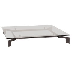 Busnelli Glass Coffee Table Anthracite