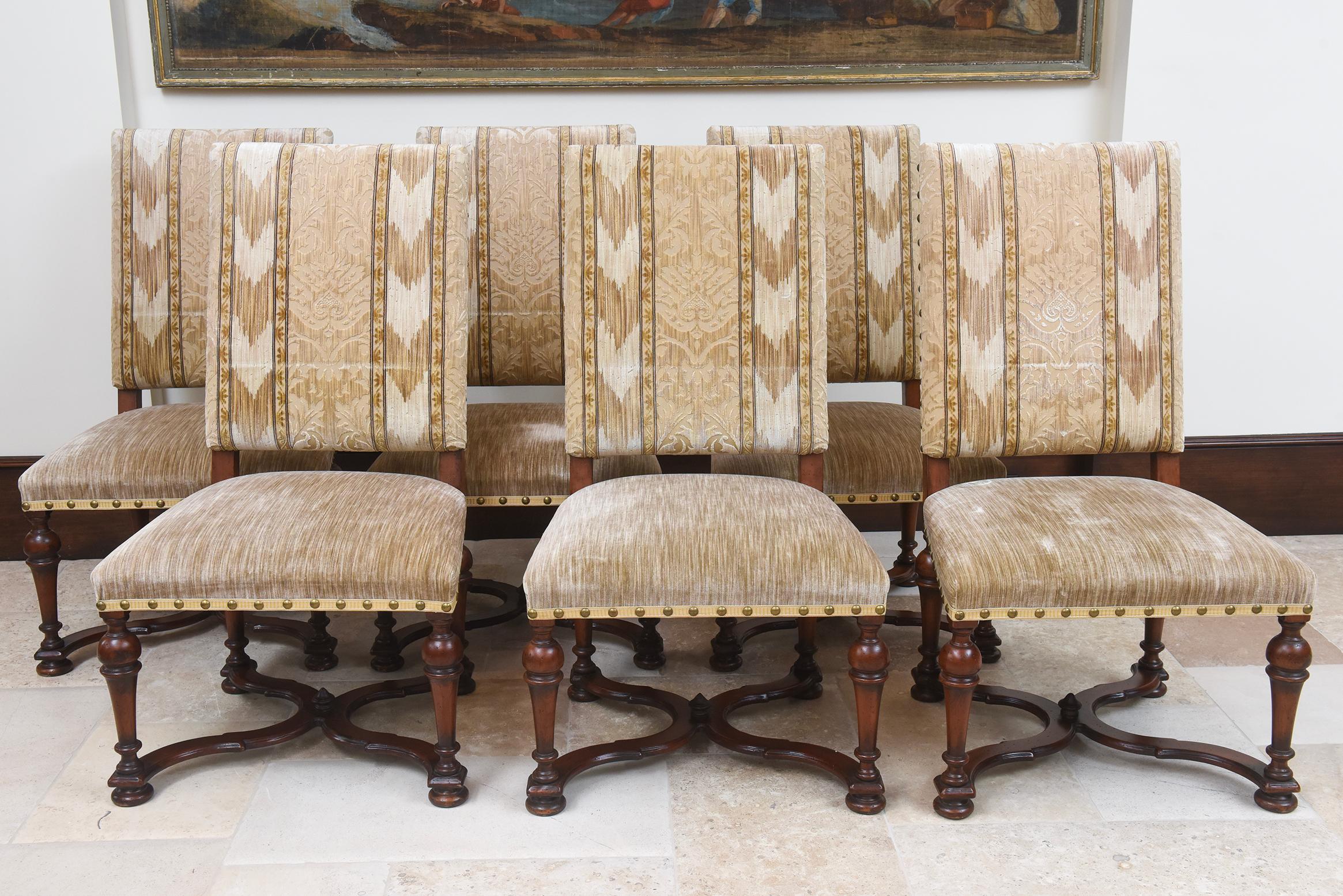 italien Fauteuil Bussandri Cultivated Dining - Lot de 8, début du 21e siècle en vente