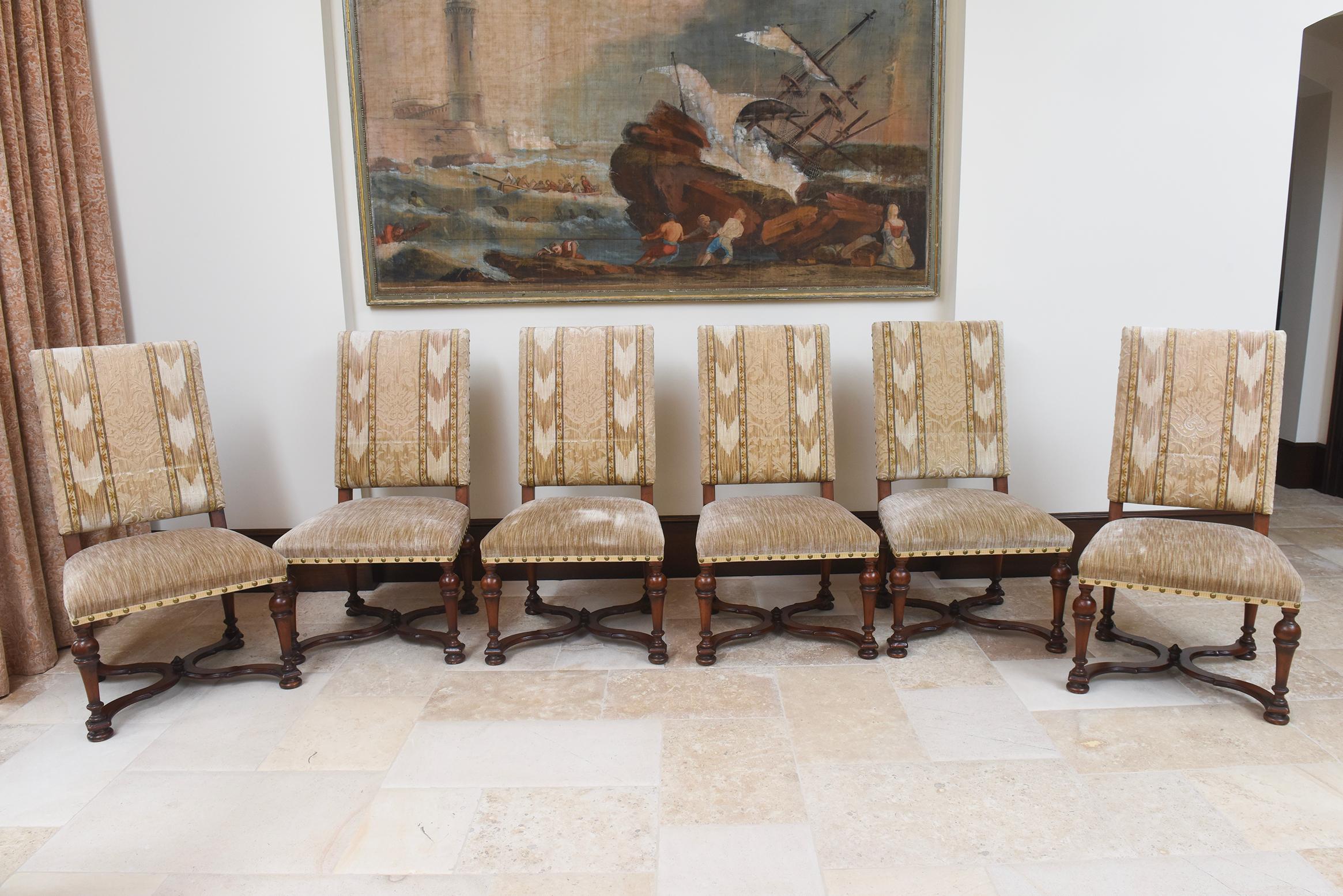 Fait main Fauteuil Bussandri Cultivated Dining - Lot de 8, début du 21e siècle en vente