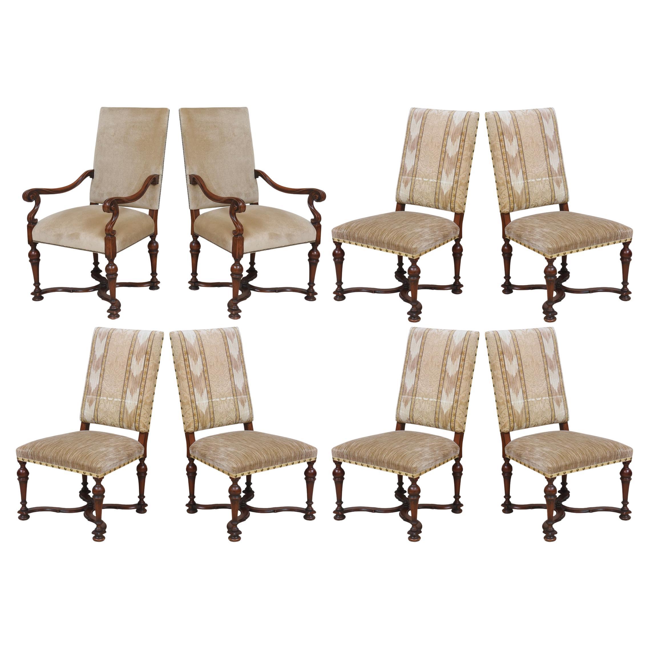 Bussandri Cultivated Dining Armchair - Set of 8, Early 21st Century