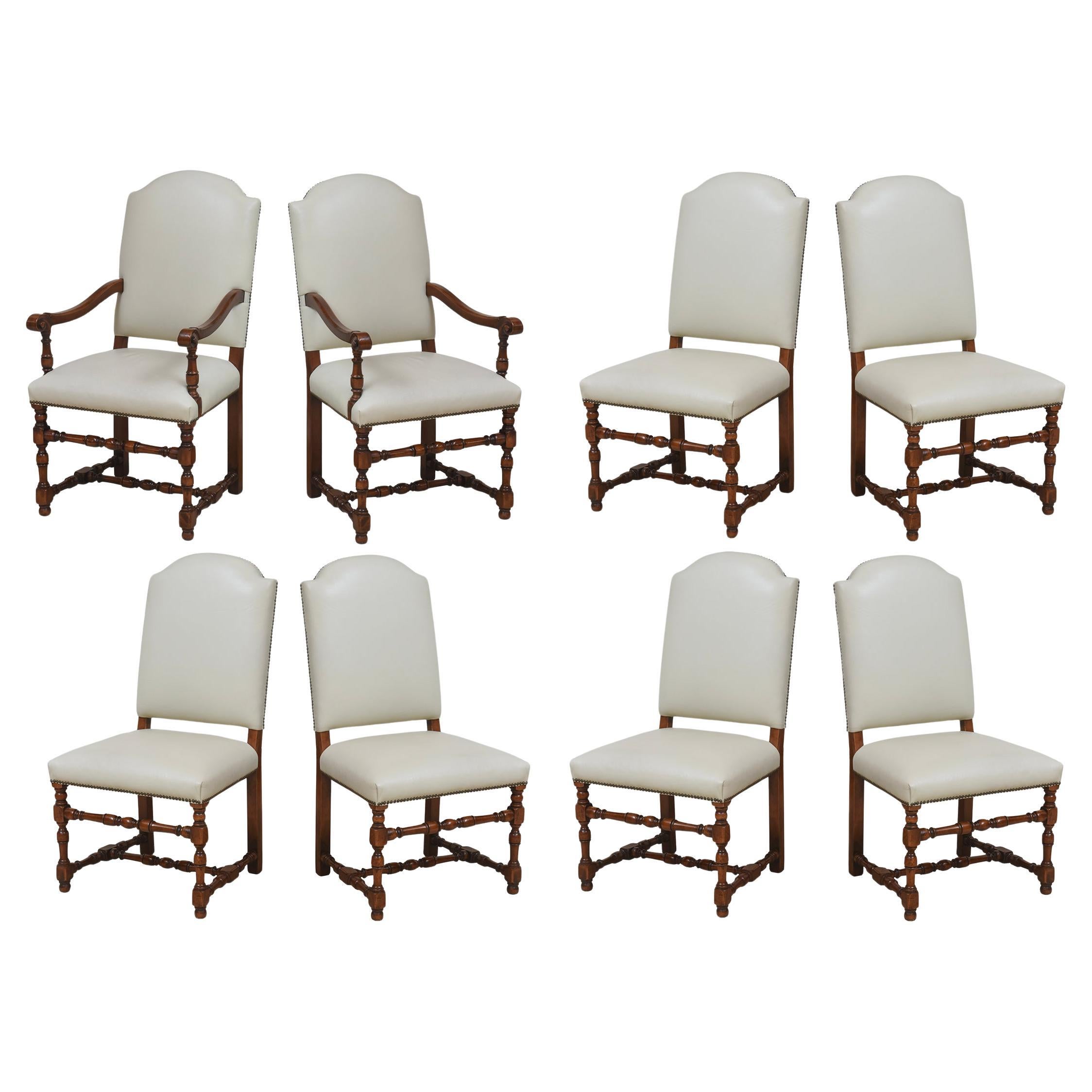 Bussandri Cultivated Dining Chair Set - Set of 6, Early 21st Century