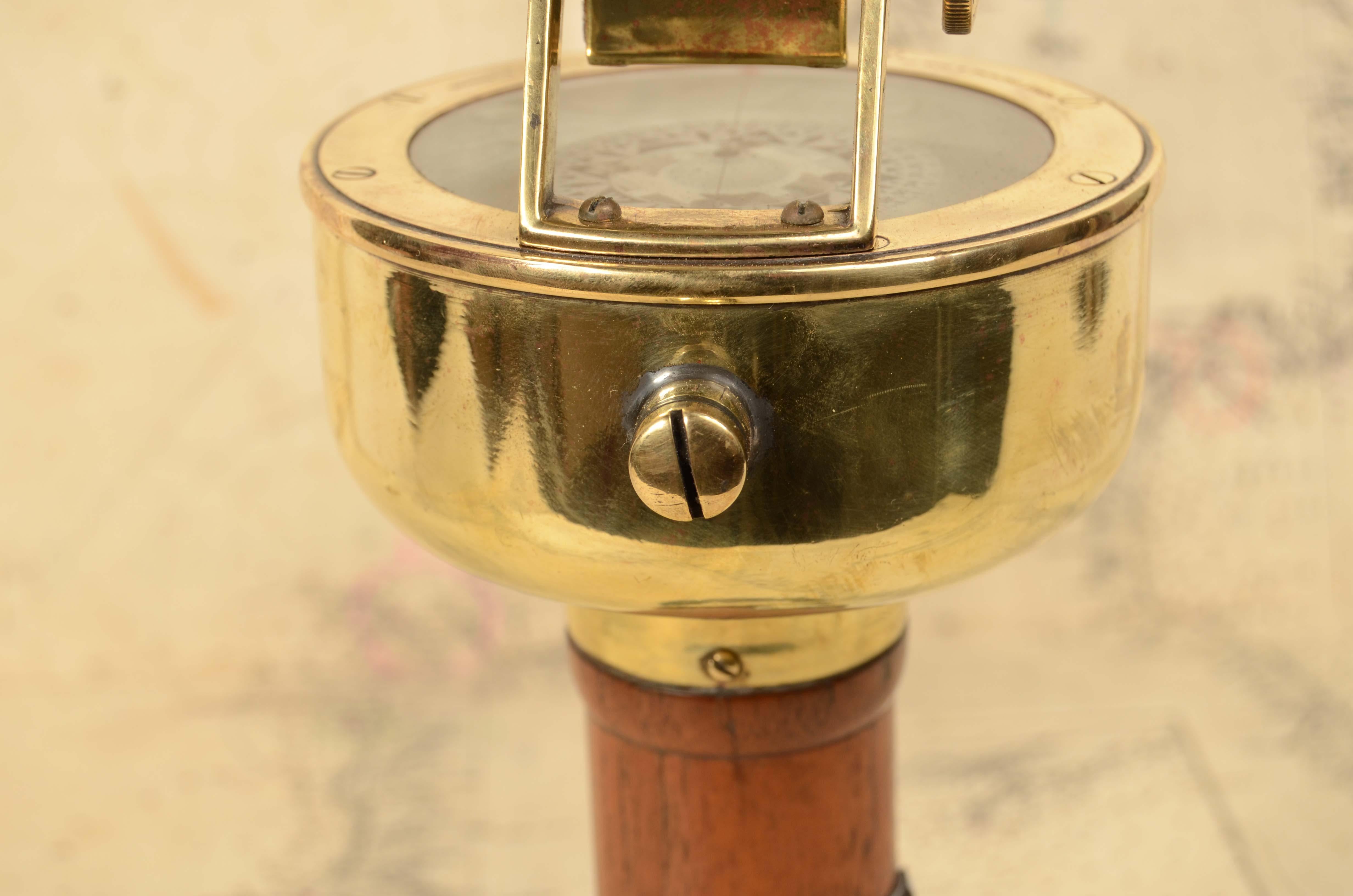 Kompass  aus magnetischer Handerkennung, signiert Henry Browne & Son Anfang des 20 im Angebot 6
