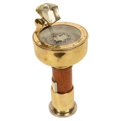 Boussole  par détection magnétique manuelle, signé Henry Browne & Son début 20ème siècle