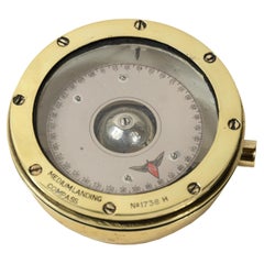 Bussola da rilevamento magnetico Medium Landing Compass N 1738 Inghilterra 1940s