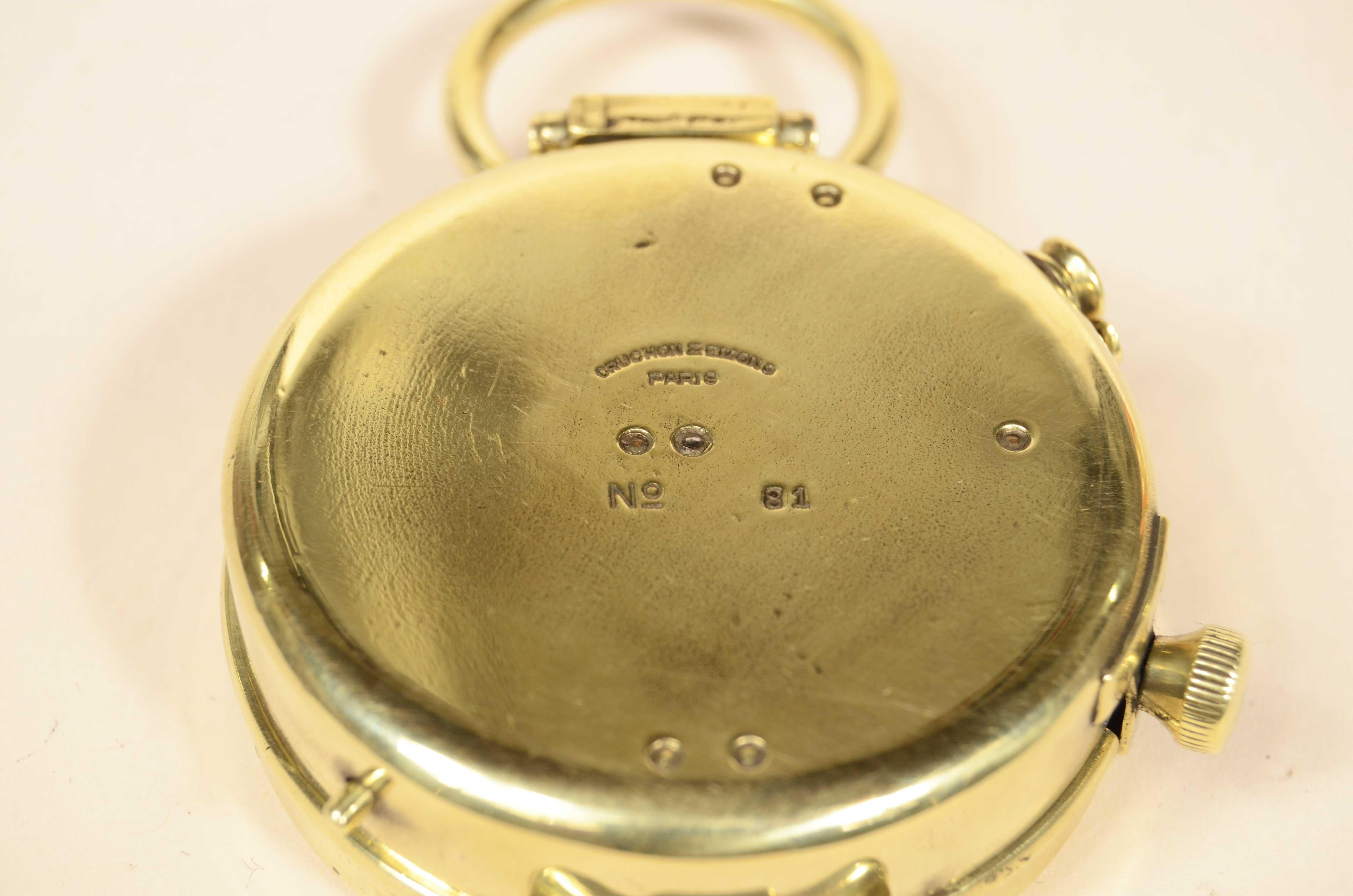 Boussole magnétique Gruchon & Emons Paris 1918 pour U.S  Corps du génie en vente 9