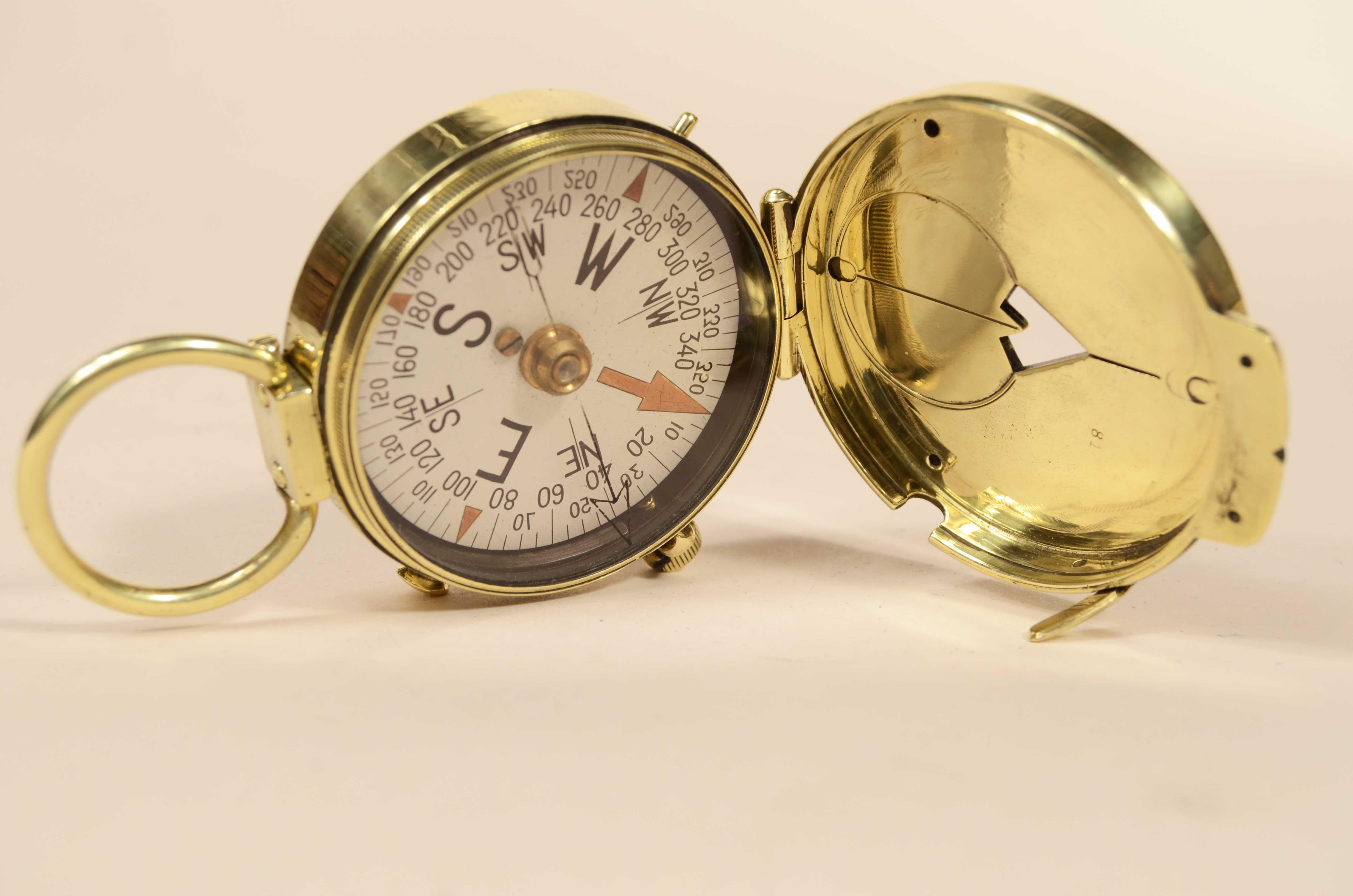 Boussole magnétique Gruchon & Emons Paris 1918 pour U.S  Corps du génie en vente 4