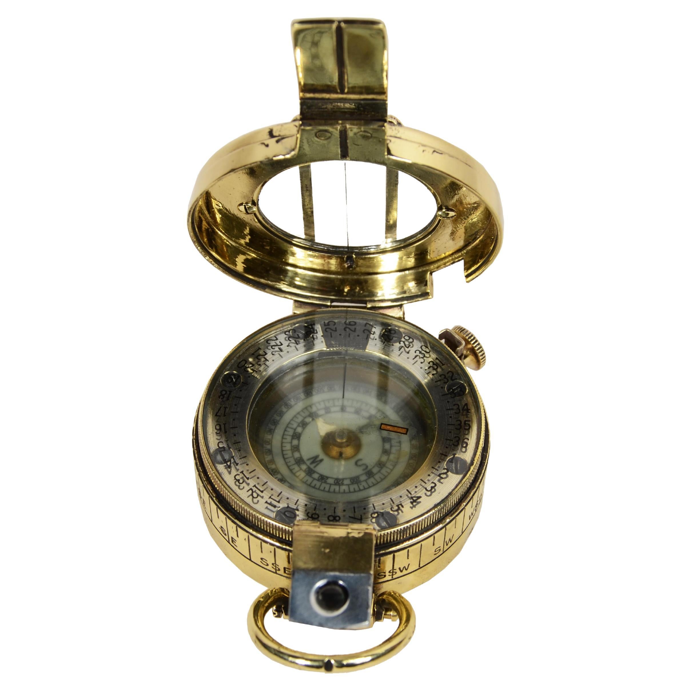 Prismatischer Kompass  durch Erkennung signiert T.G. Co. Ltd London Nr. B 21681 1940 MK