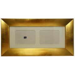 Bussolari Giltwood Double Photo Frame