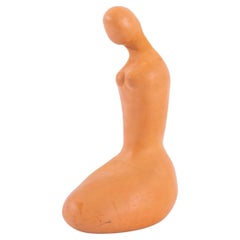 Bussy Modernist Nude Terracotta Sculpture