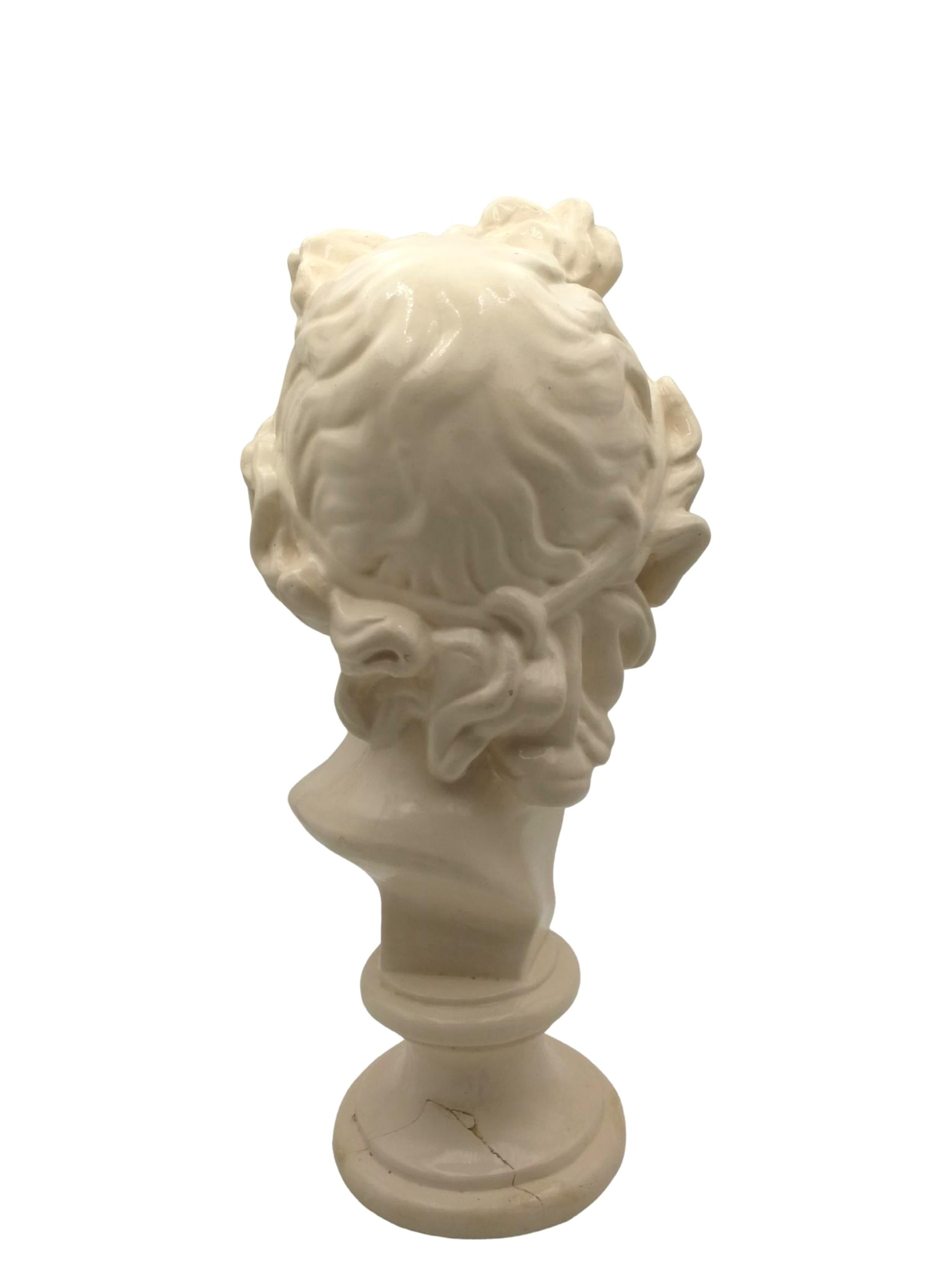 Classical Roman Bust Apollon  For Sale