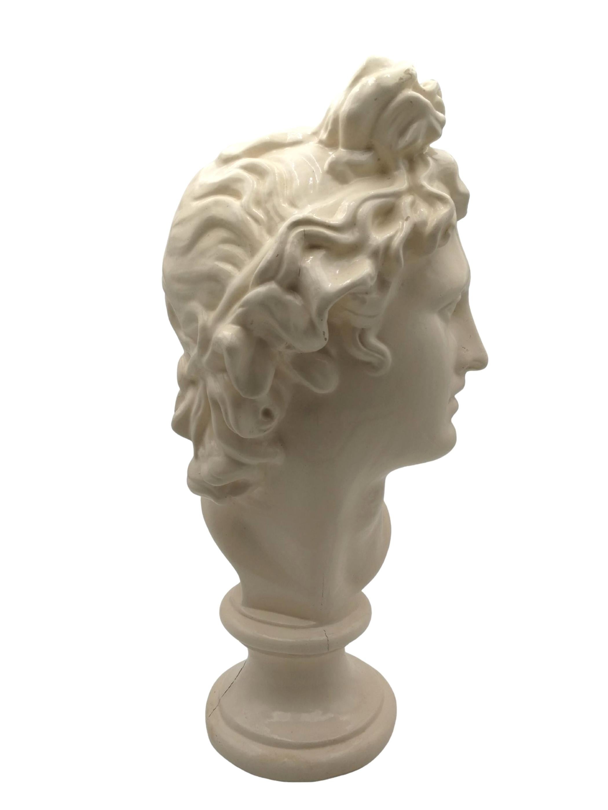 Spanish Bust Apollon  For Sale