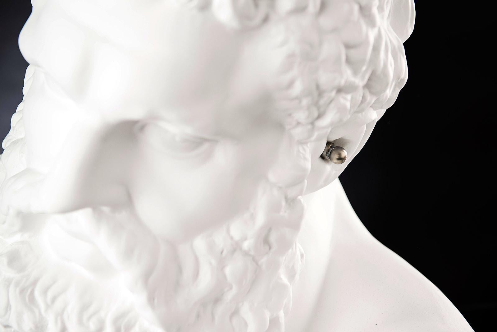 Hand-Crafted Bust Ercole 