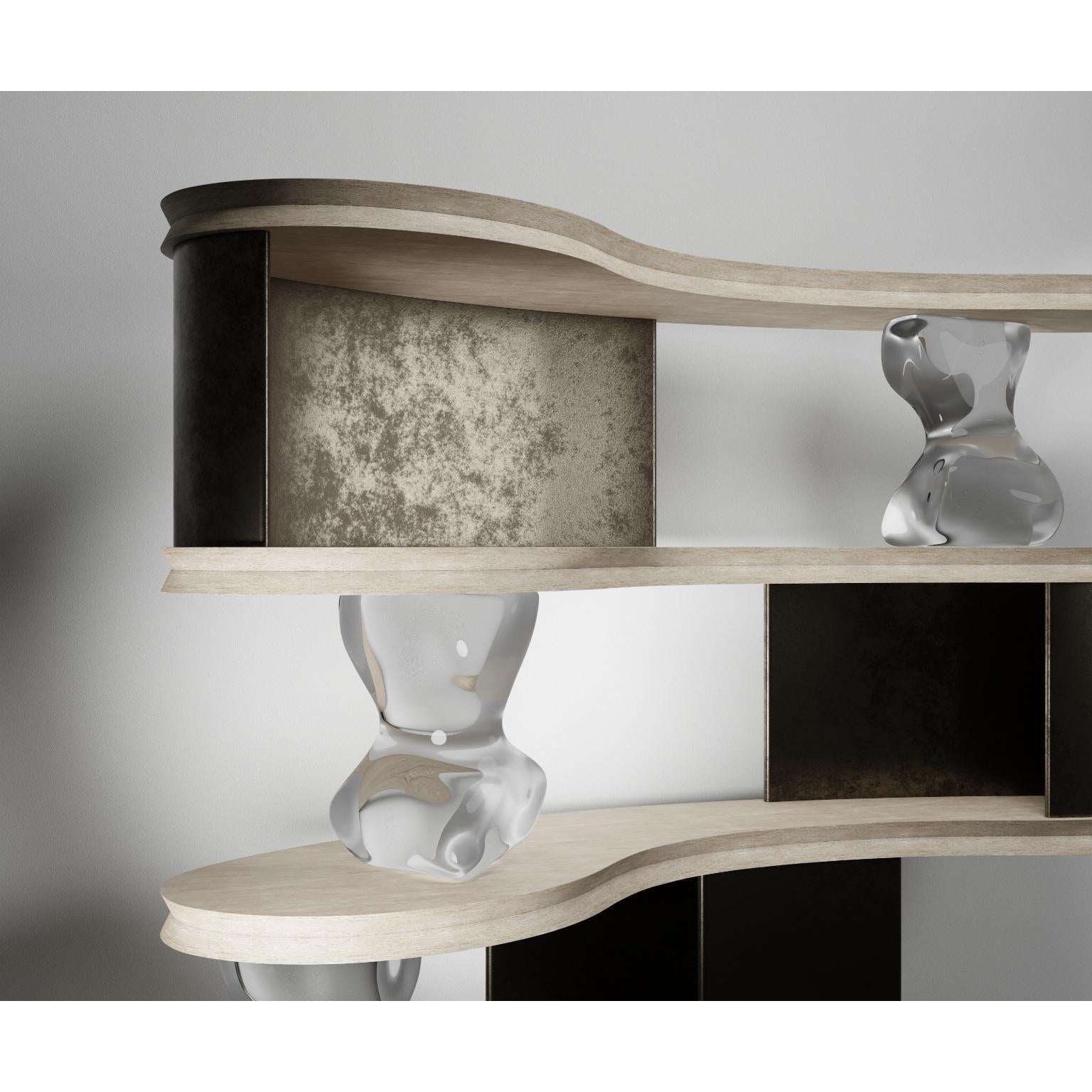 English Bust Free Standing Shelving Unit by Three One Four Studio For Sale