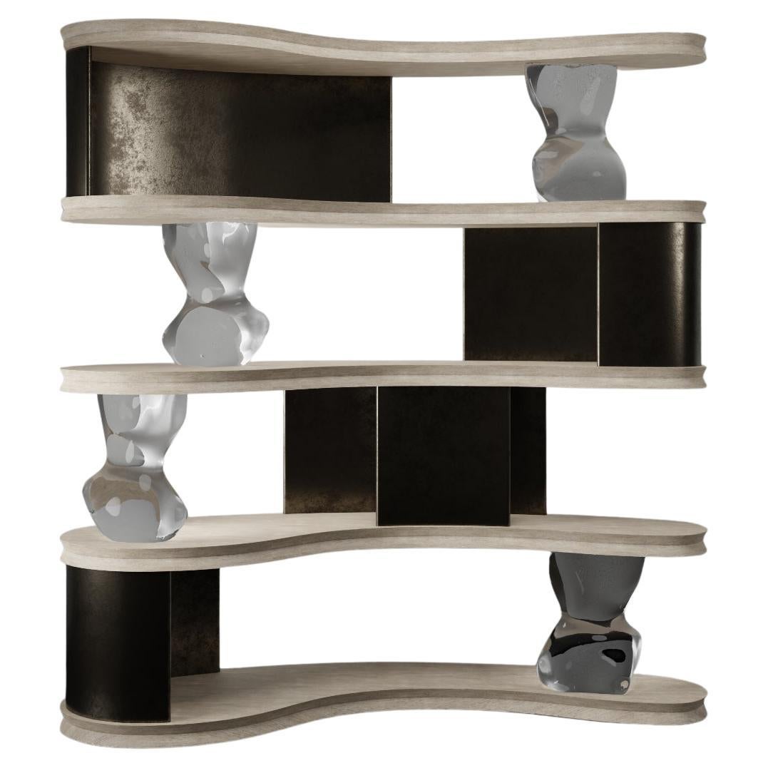 Bust Free Standing Shelving Unit by Three One Four Studio