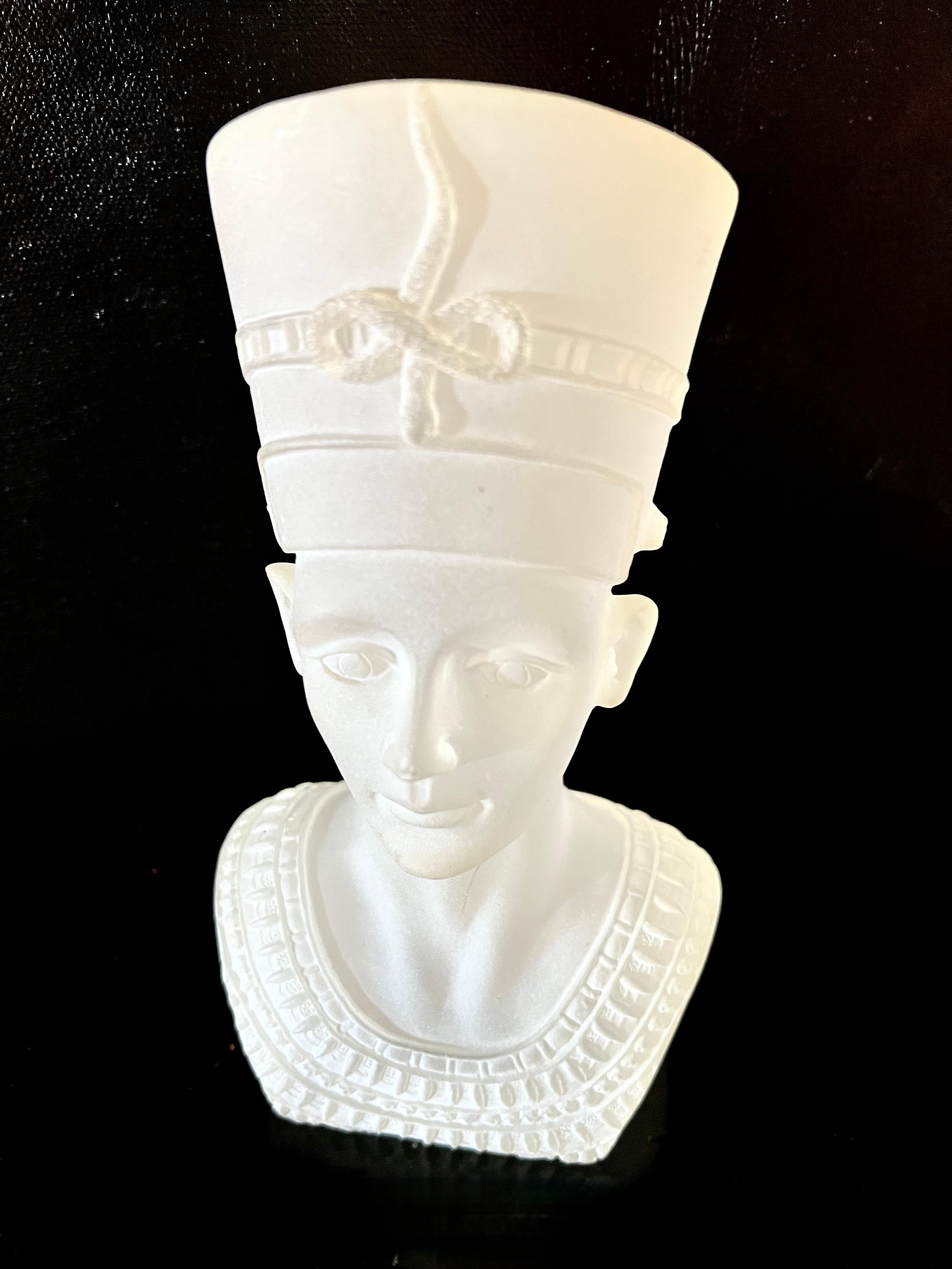 Mid-Century Modern Bust Head of Nefertiti For Sale