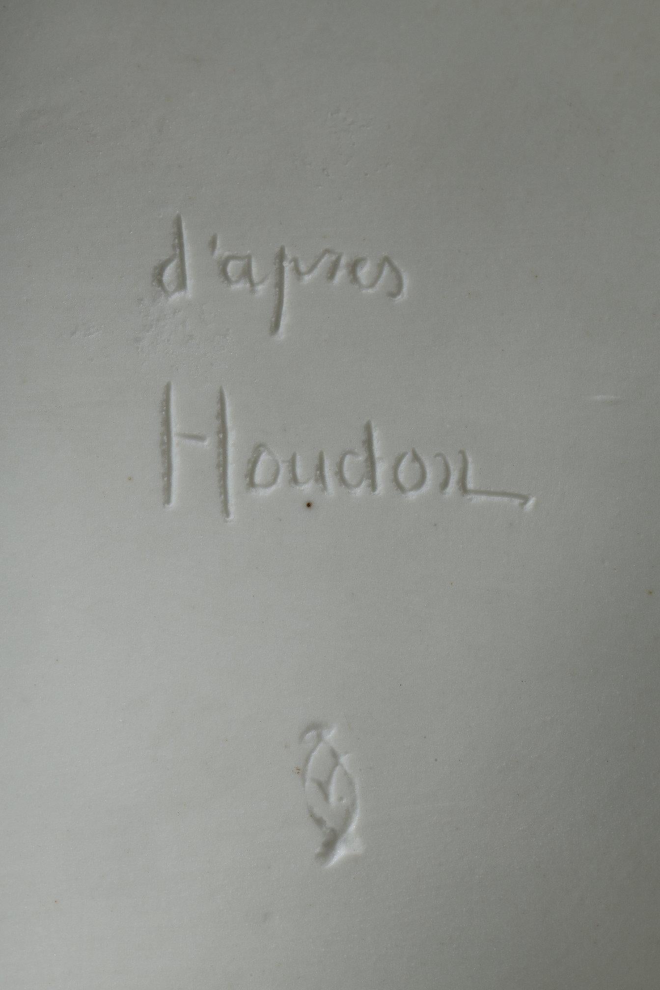 Busto in biscuit di Jean Antoine Houdon (1741-1828): modestia in vendita 12