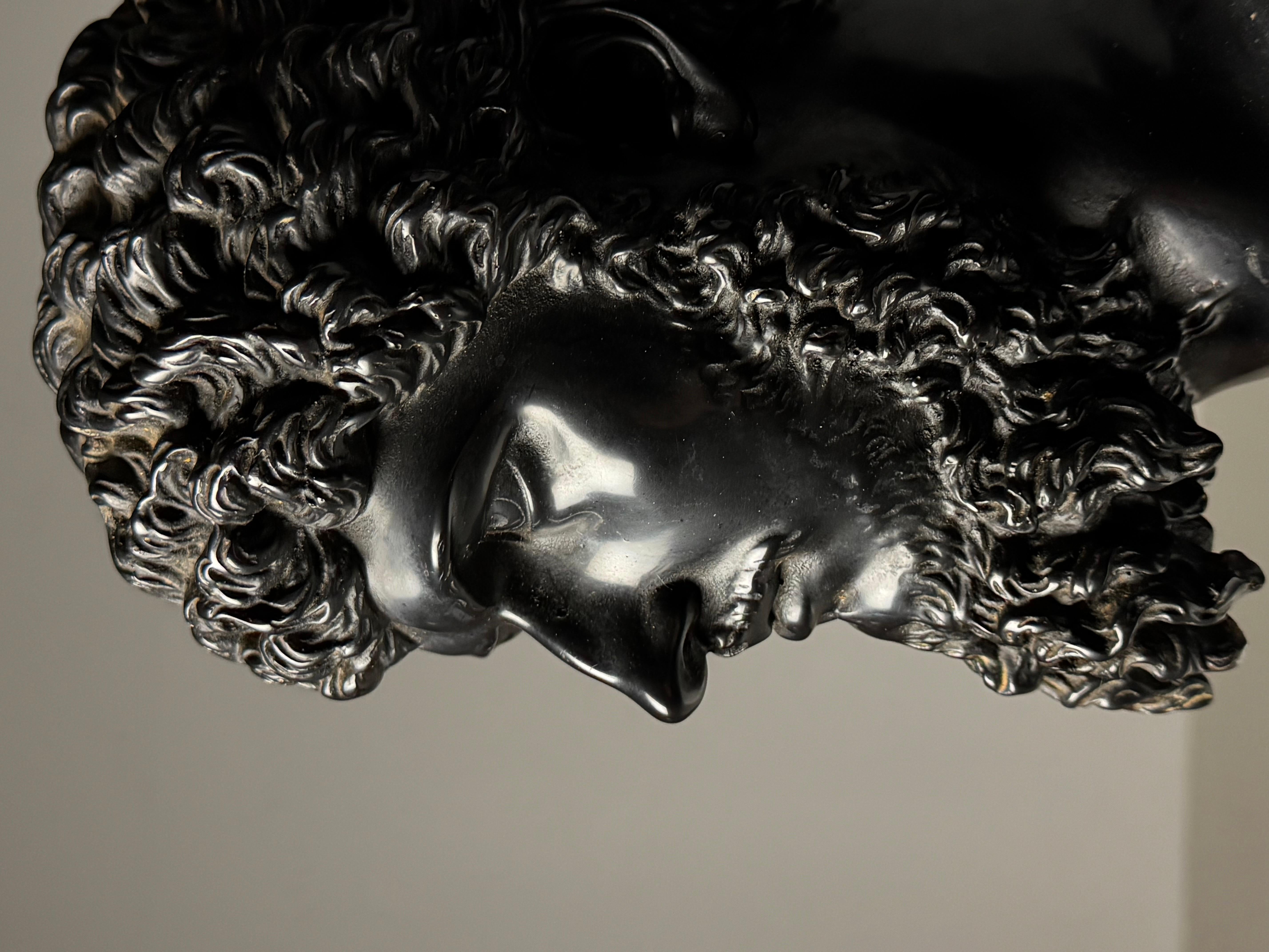 Busto Lucio Vero nero in vendita 12