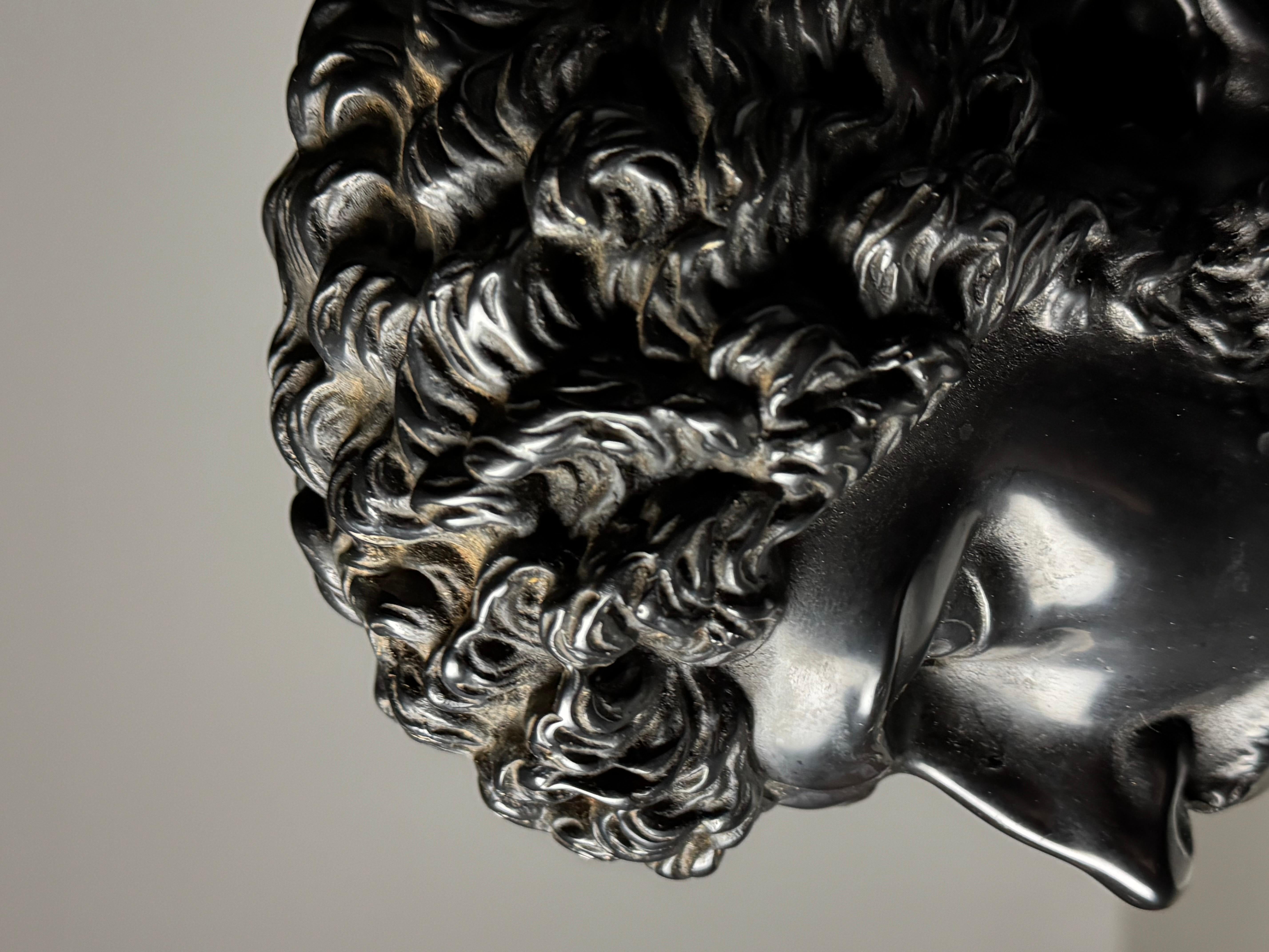 Busto Lucio Vero nero in vendita 14