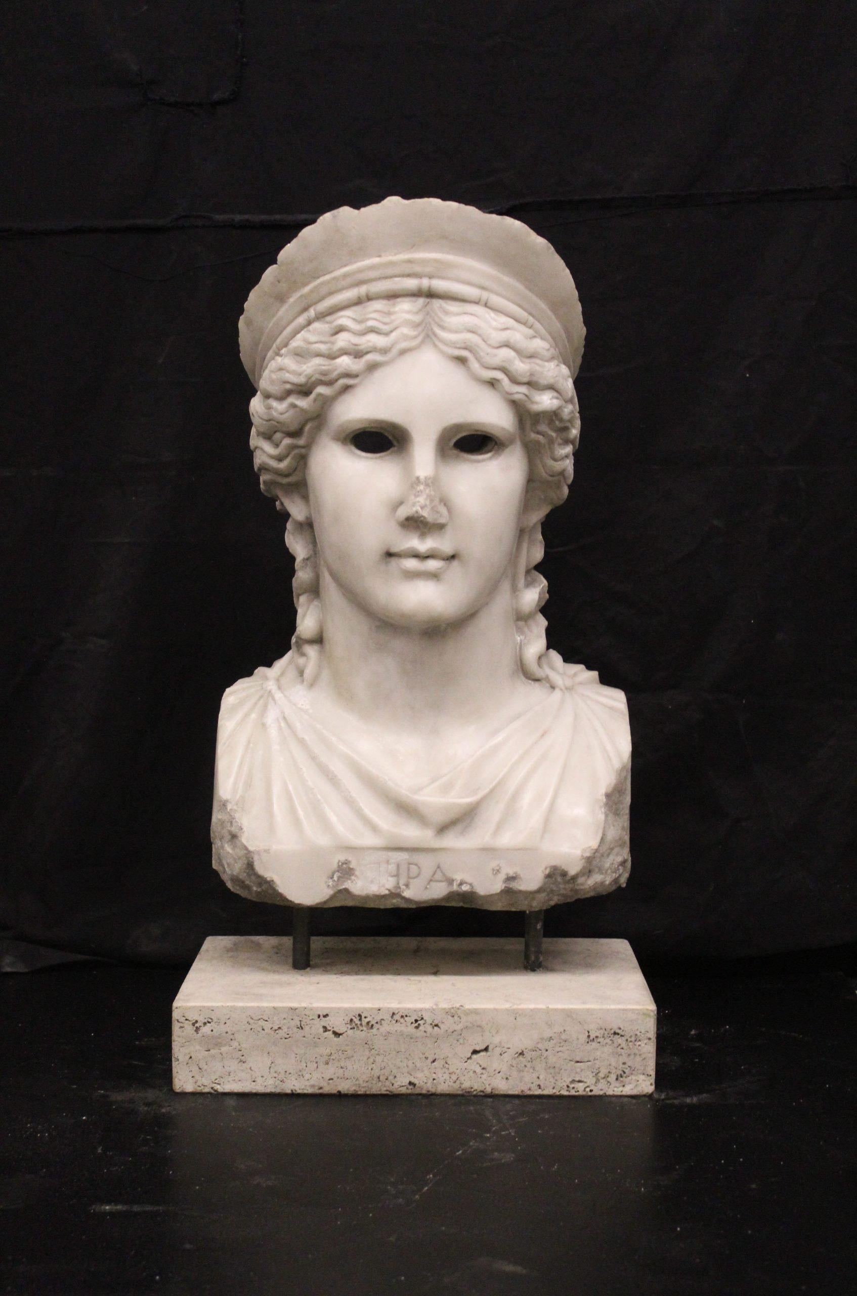 Marmo Busto Ludovisi Hera in vendita