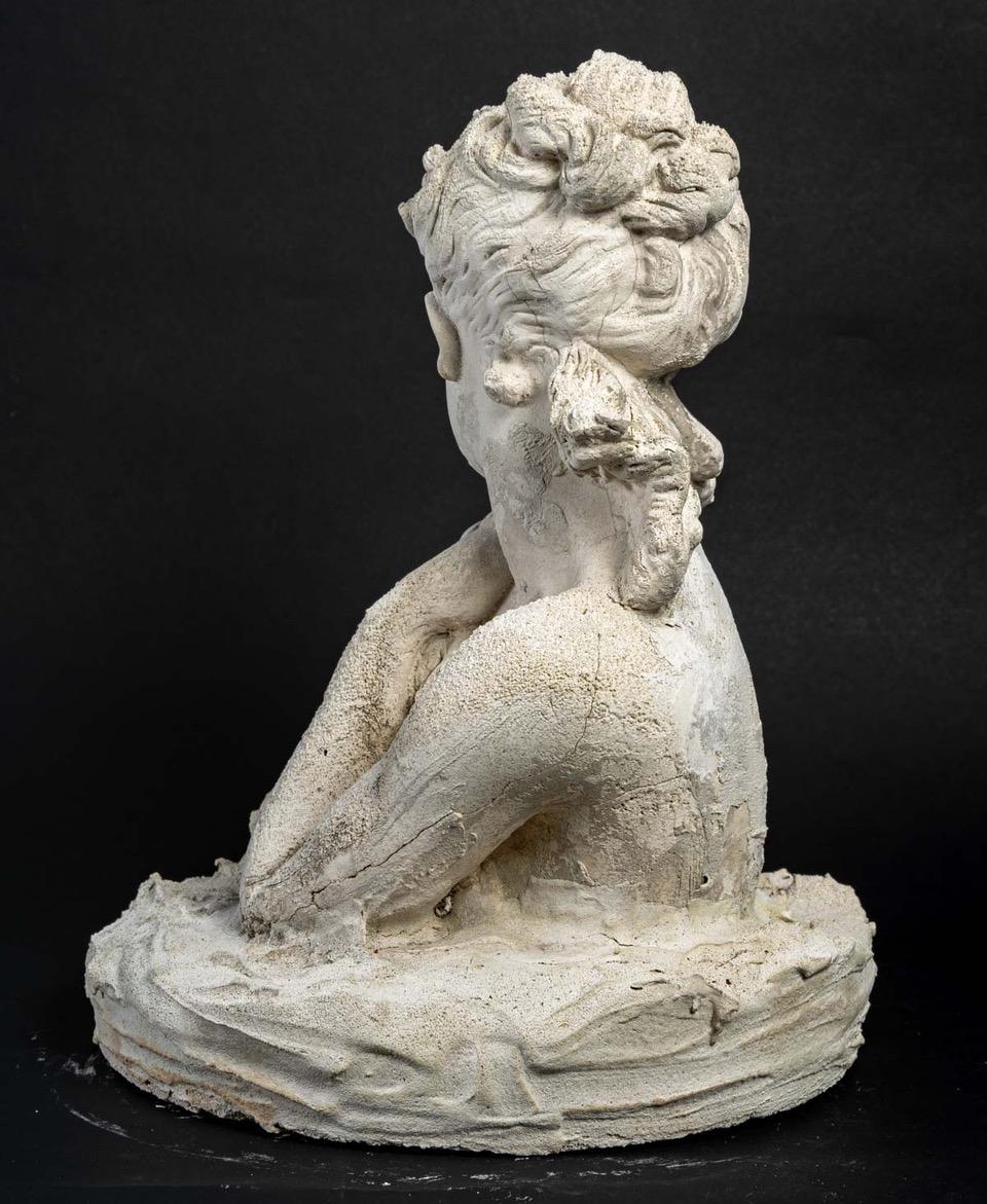 Plâtre Buste d'une belle femme, milieu du 20e siècle en vente