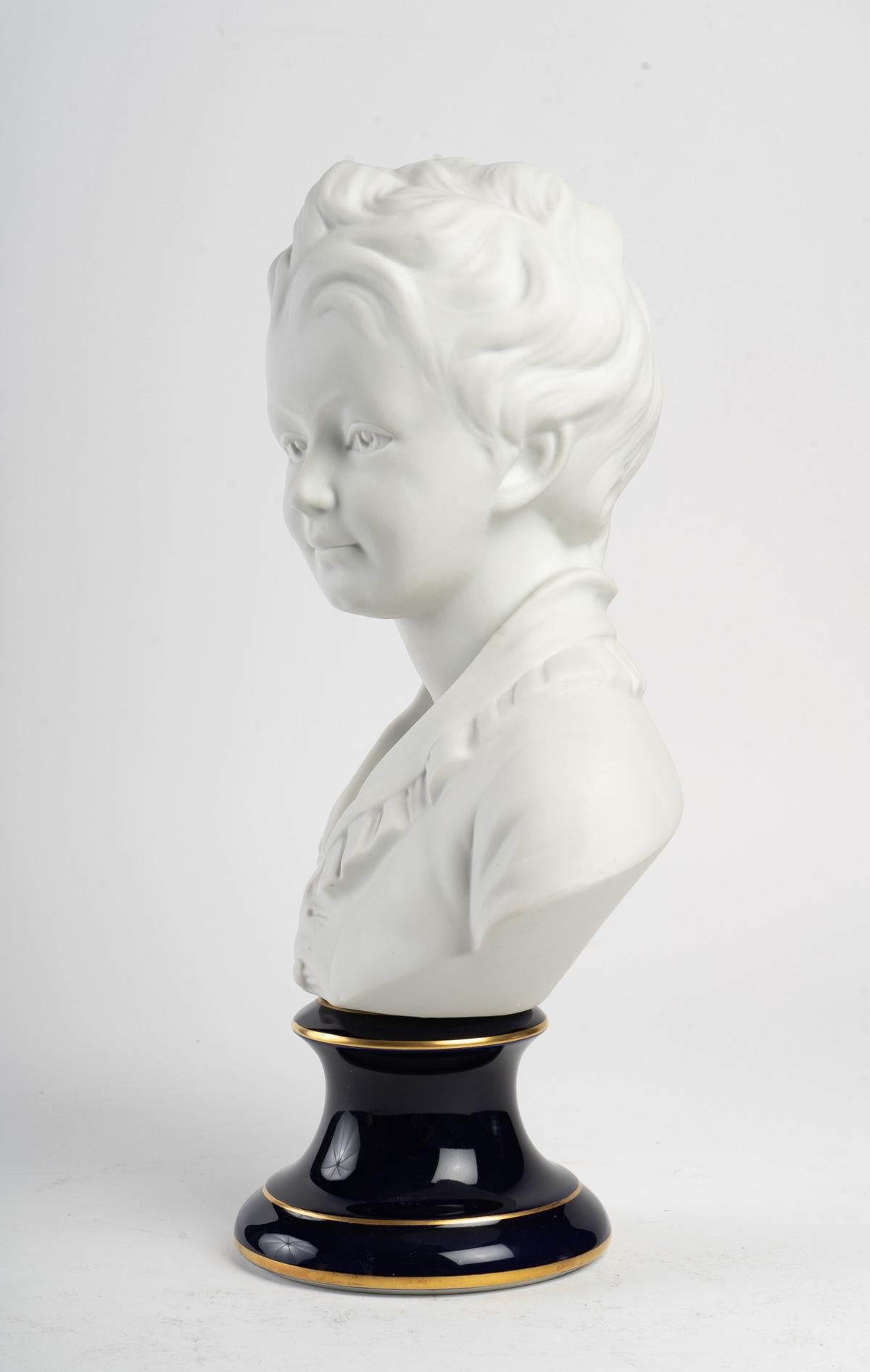 French Bust of a Child