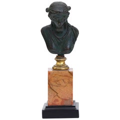 Bust of a Girl as Grand Tour Object, 18th Century