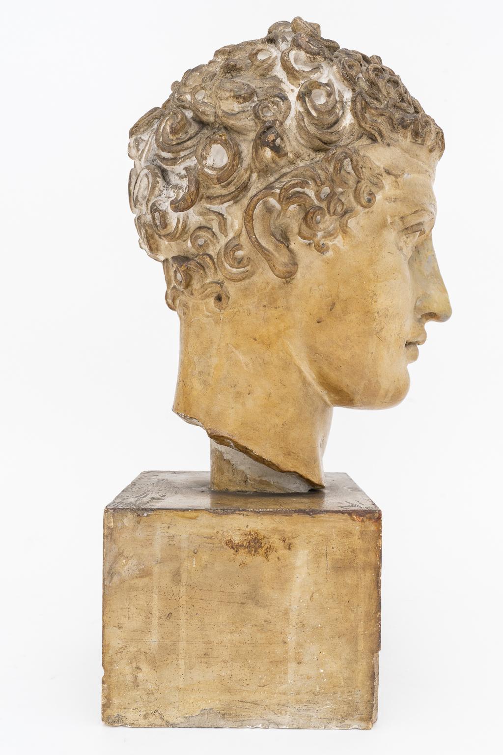 Grand Tour Bust of a Greek Athlete