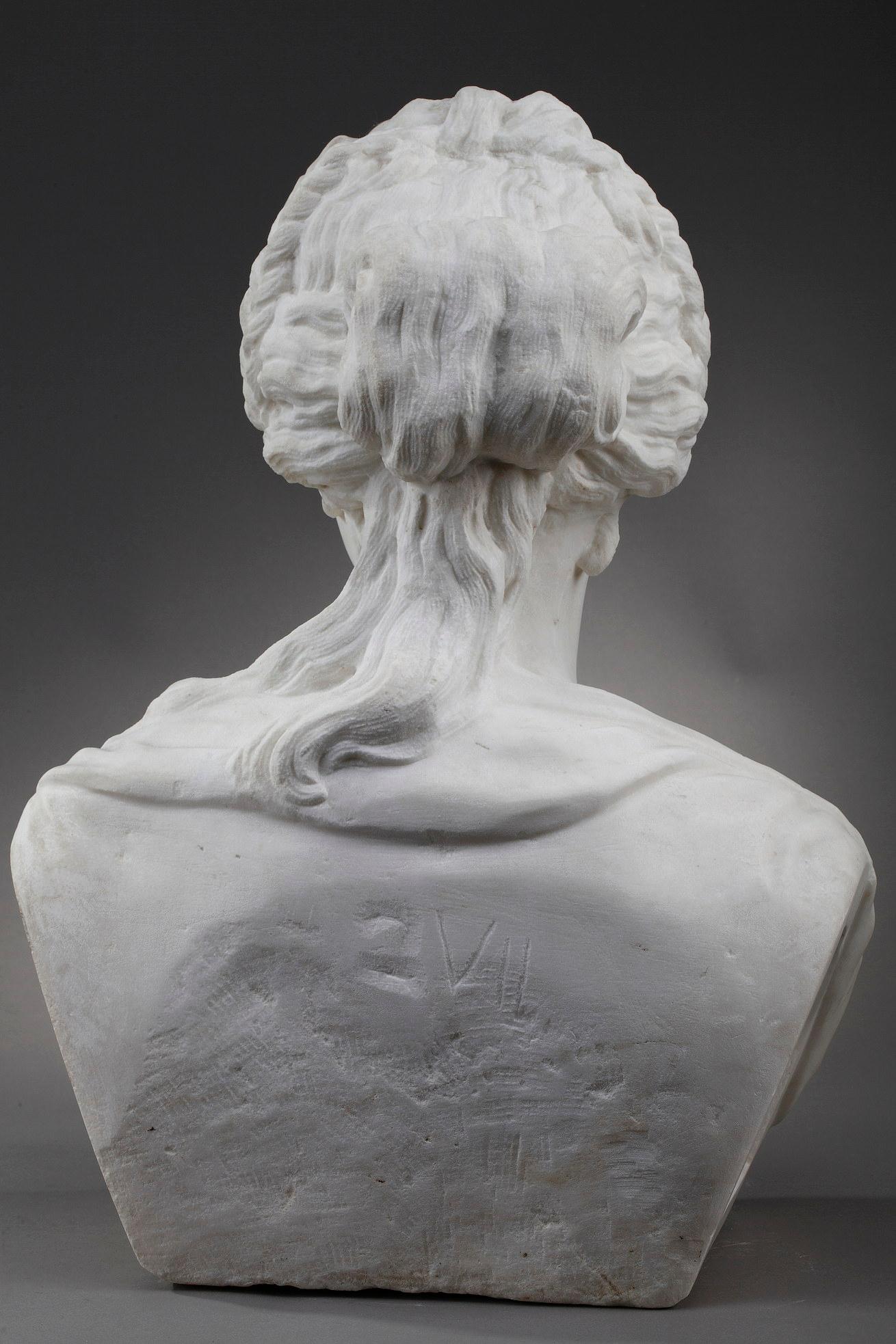 Bust of a Victory Crowned with Laurel, 19th Century 1