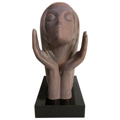 Busto di donna nello stile di Brancusi di Austin Productions, 1981
