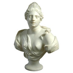 Bust of a Woman Wearing a Diadem