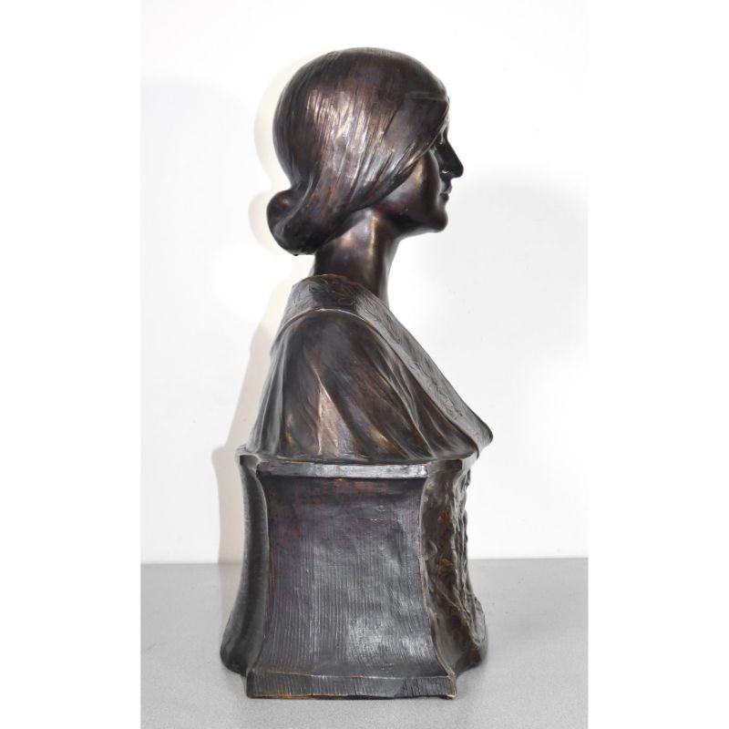 Bust of a Woman with Bas-Relief, Koenig & Lengsfeld 1