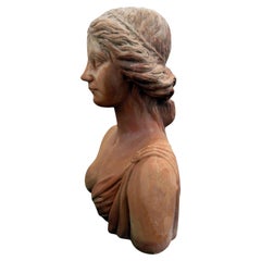 BUST OF A YOUNG FLORENTINE RENAISSANCE WOMAN 20th Century