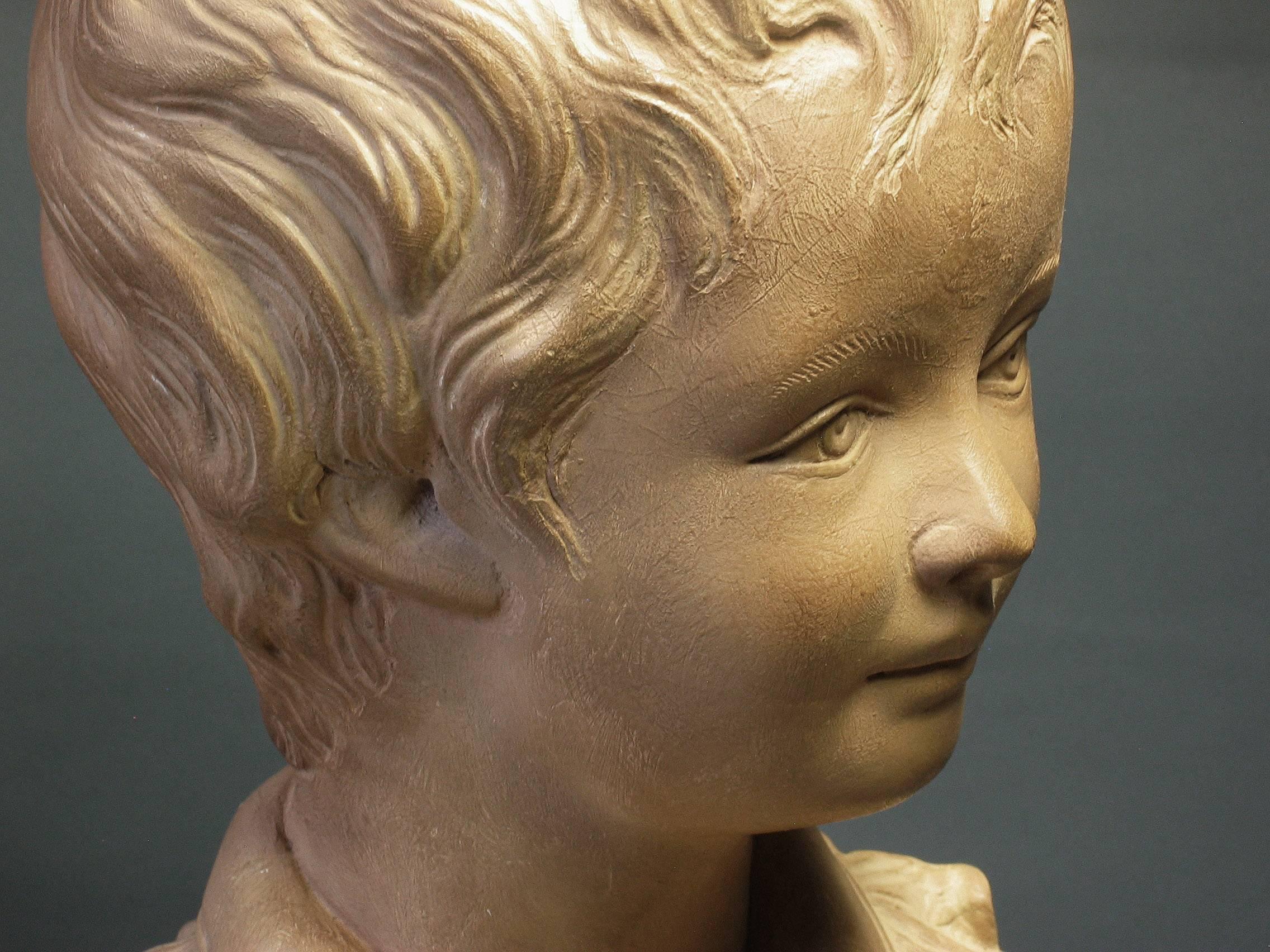 Buste d'Alexandre Brongniart - Première moitié du 20ème siècle en vente 1