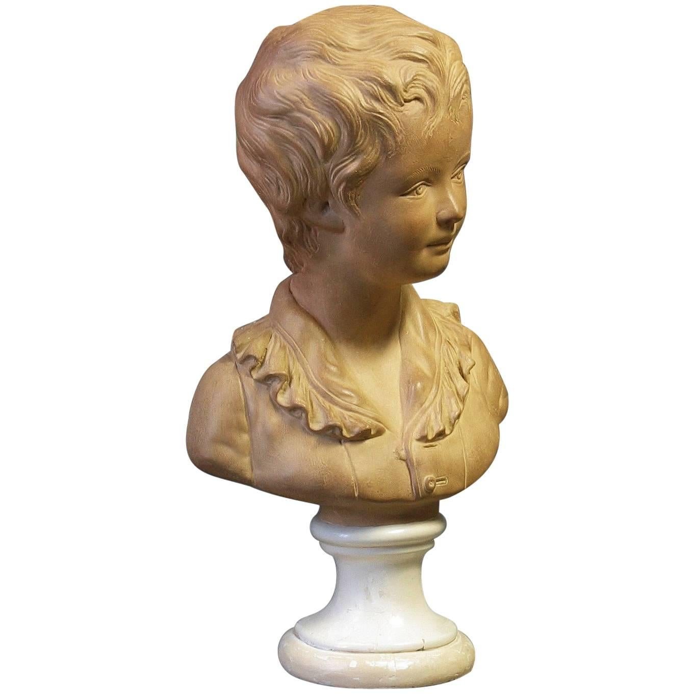 Buste d'Alexandre Brongniart - Première moitié du 20ème siècle en vente