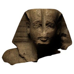 Bust of Amenhotep III, re-employed by Ramses II