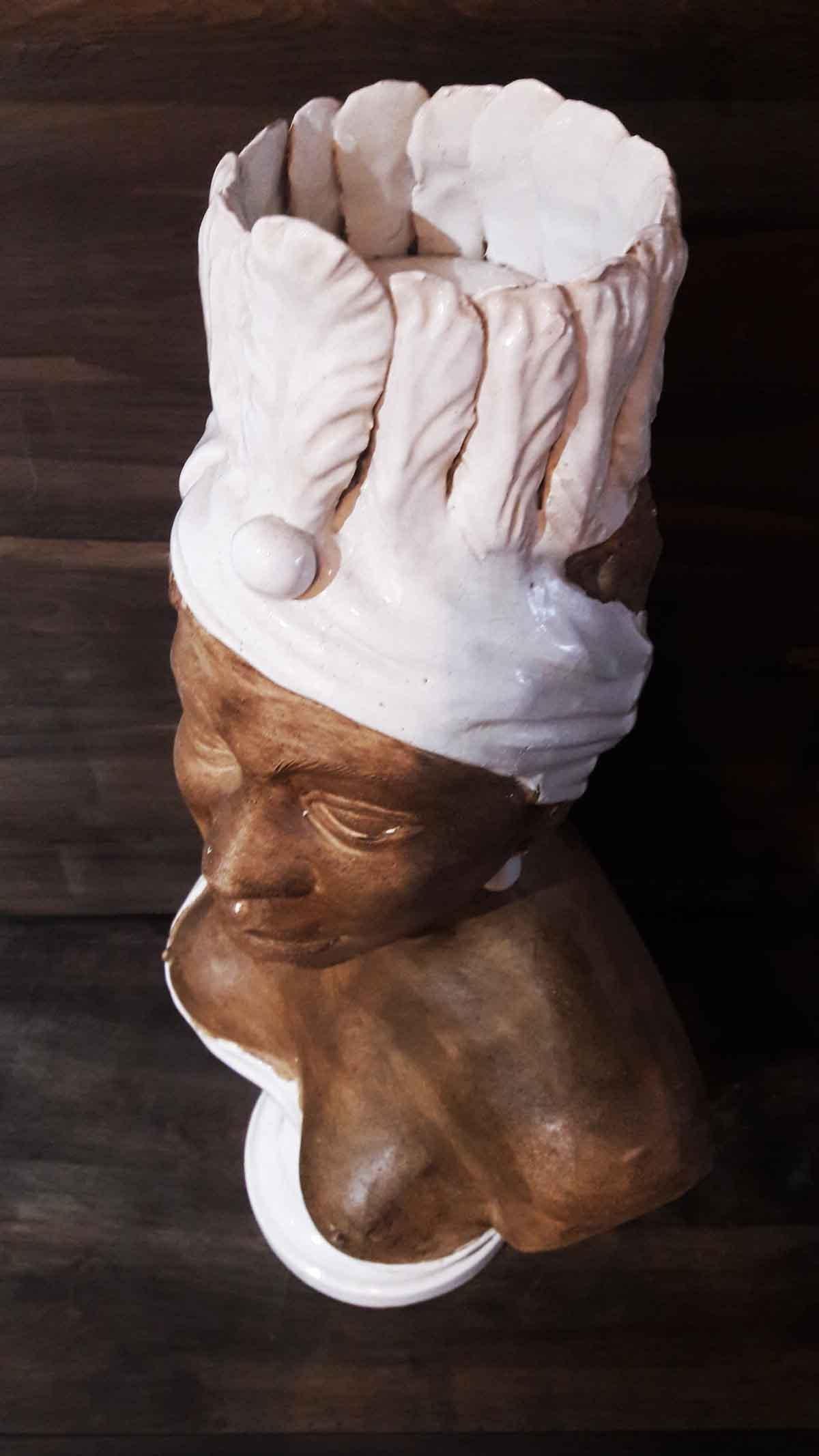 French Bust of an African Woman, Paris, Mid-20th Century