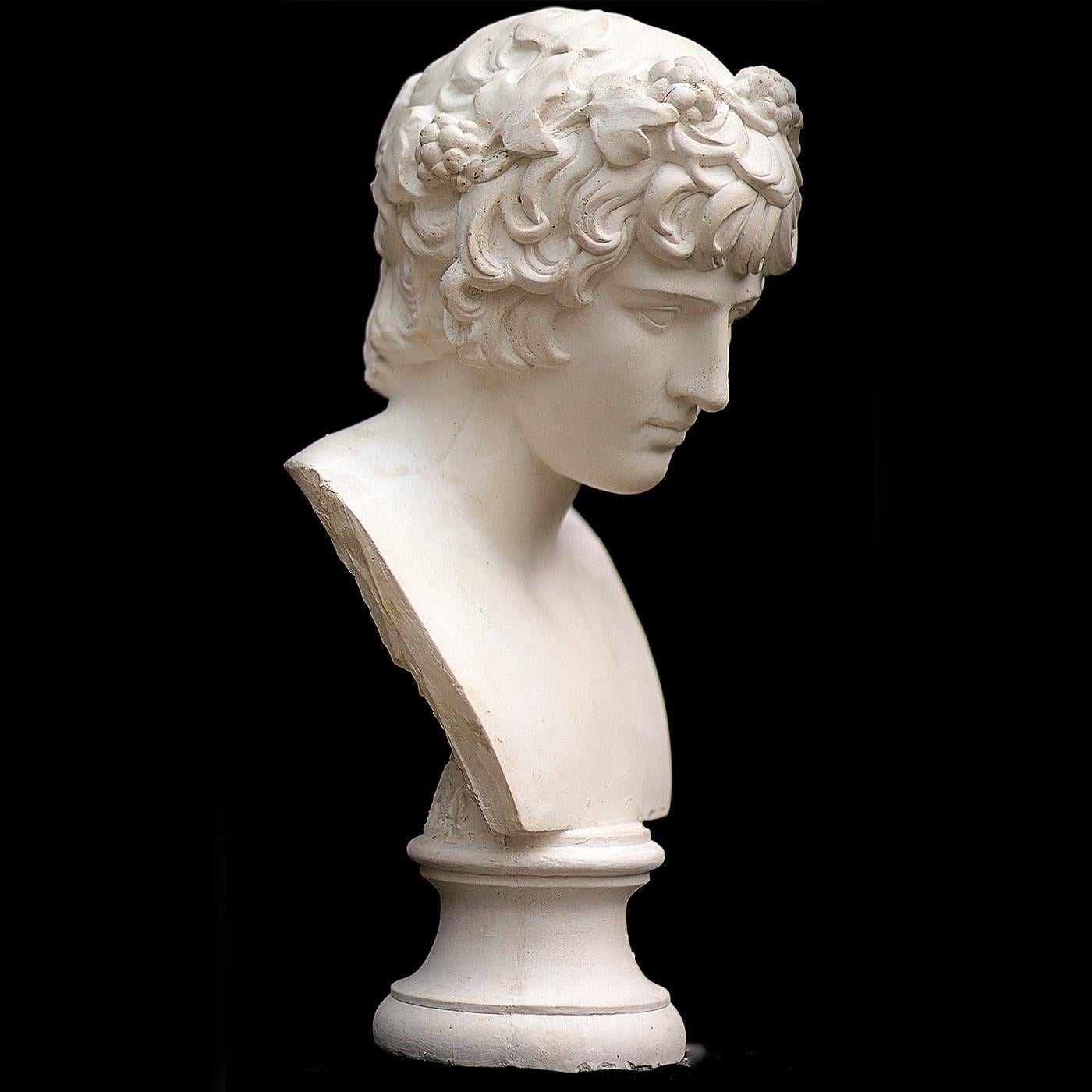Bust of Antinous Sculpture In New Condition For Sale In Milan, IT