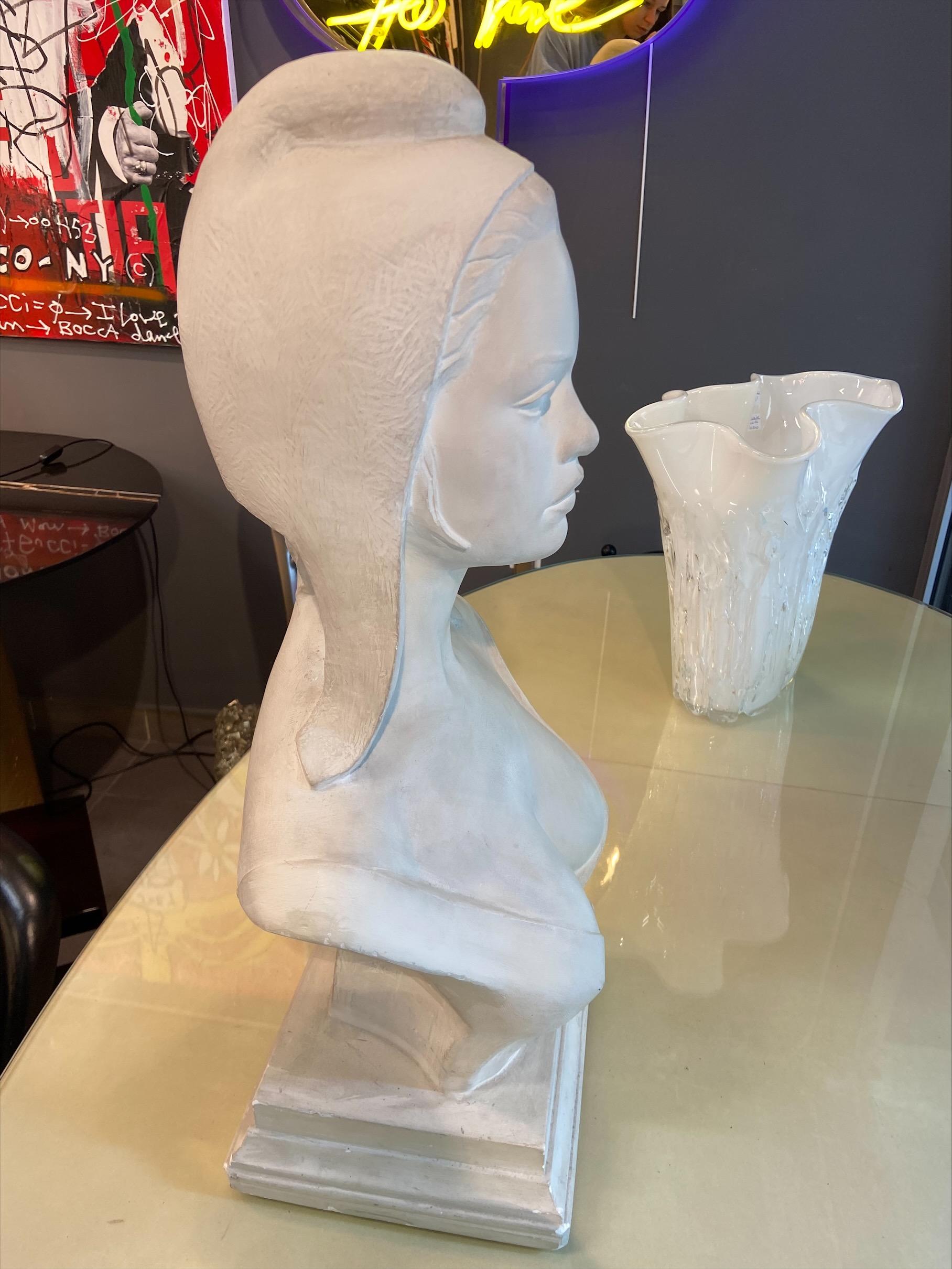 Mid-20th Century Bust of Brigitte Bardot as Marianne, Alain Aslan, Circa 1960