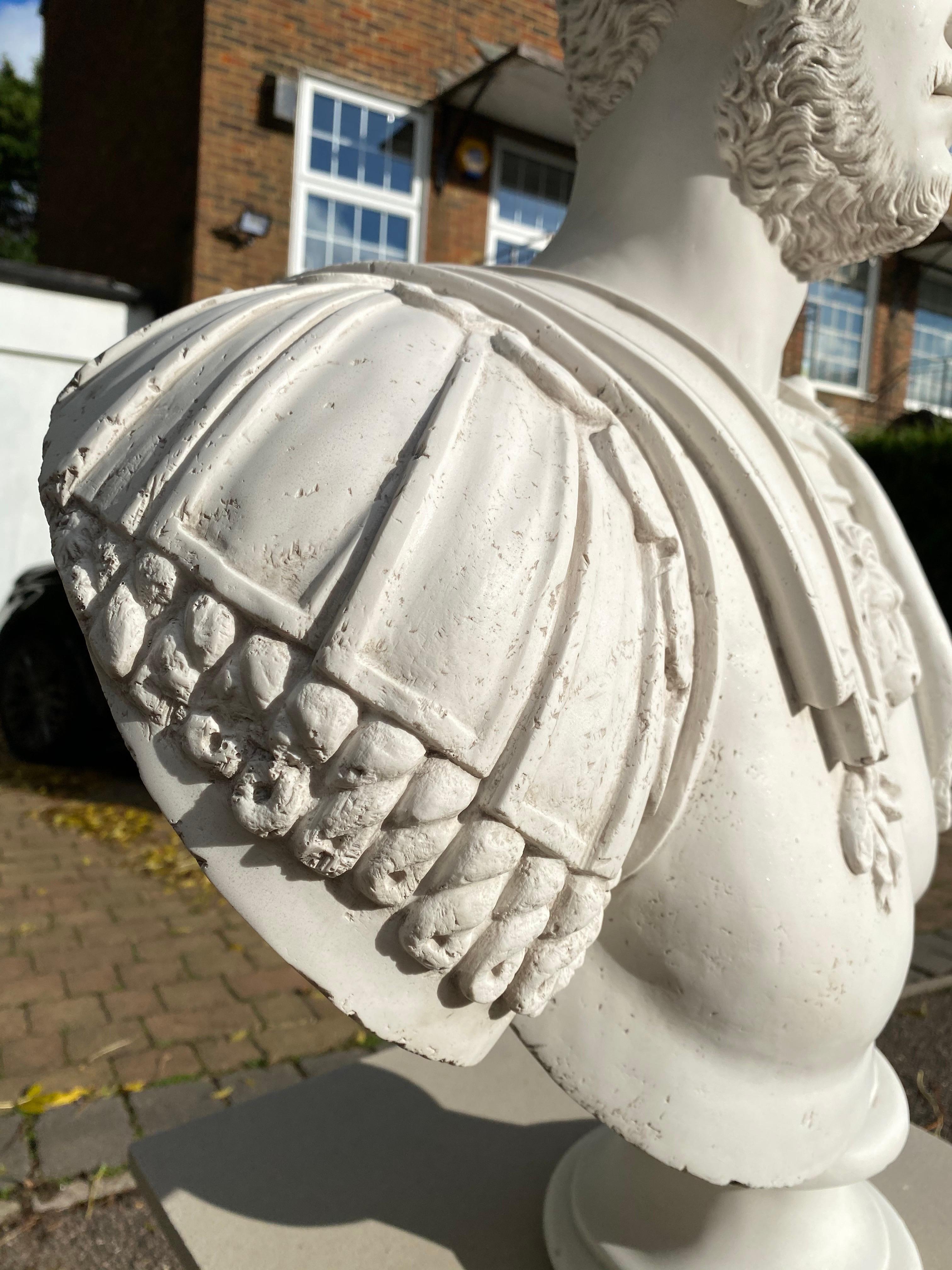 Bust of Caracalla – Skulptur eines römischen Kaisers des 20. Jahrhunderts im Angebot 2