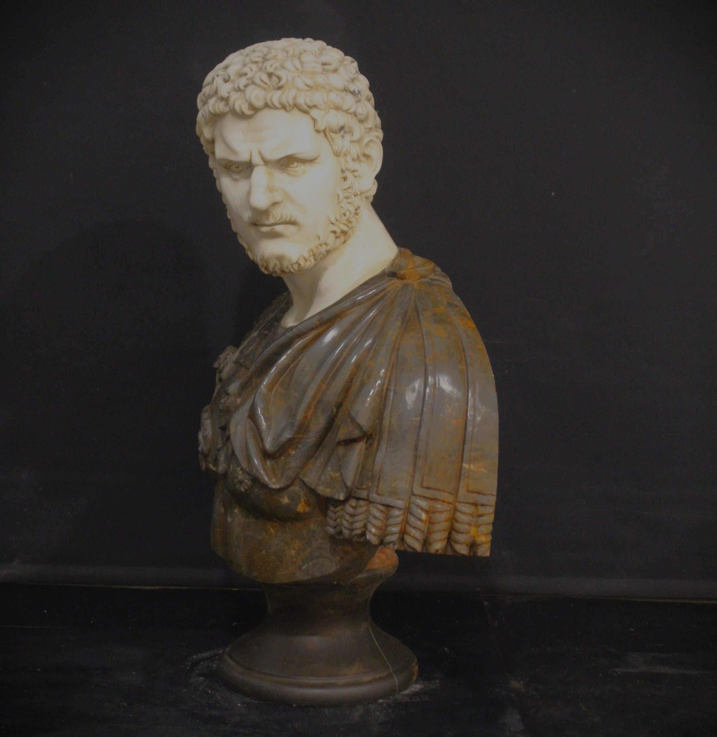 Marmo Busto di Caracalla in vendita