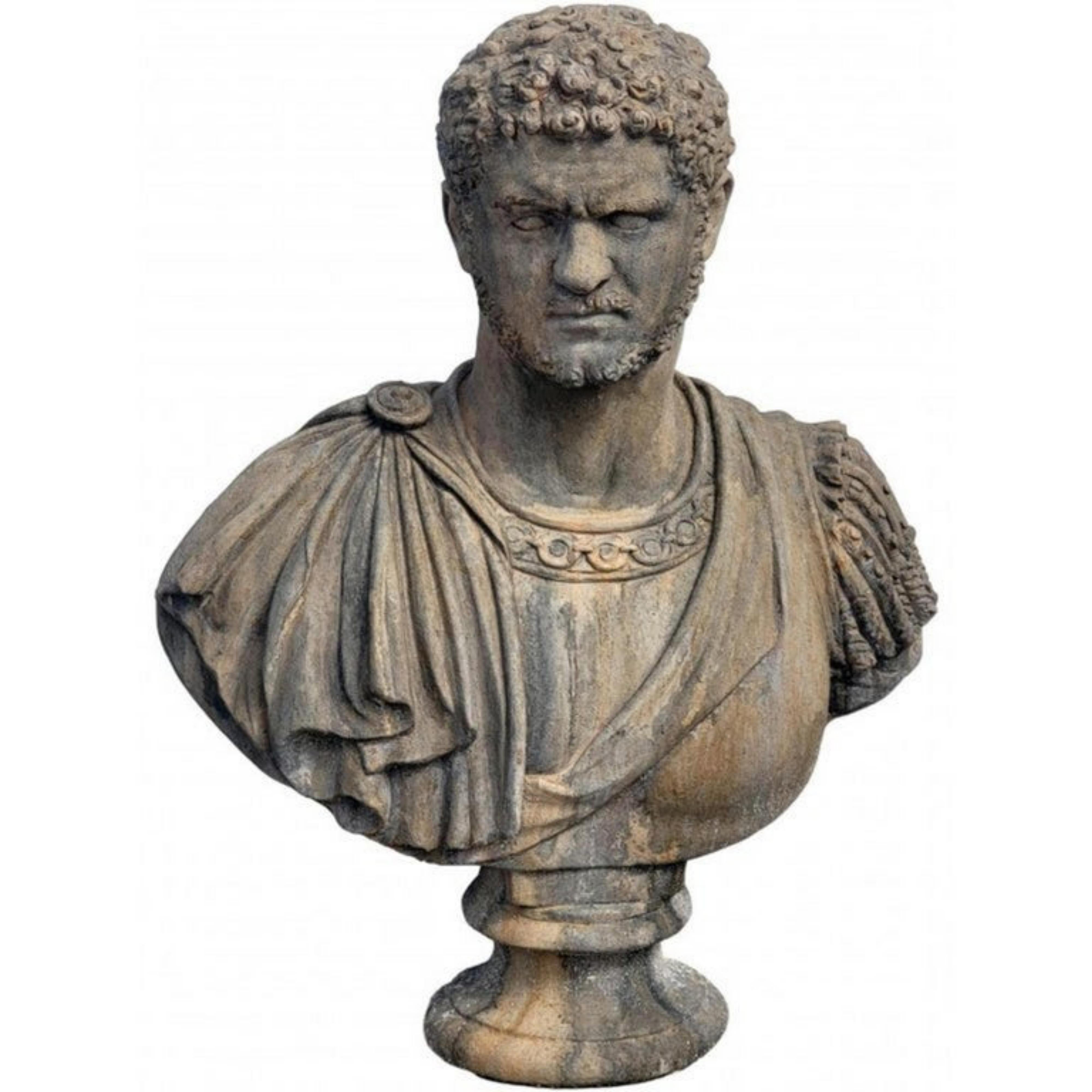 Italian Bust of Caracalla in Terracotta, Early 20th Century For Sale